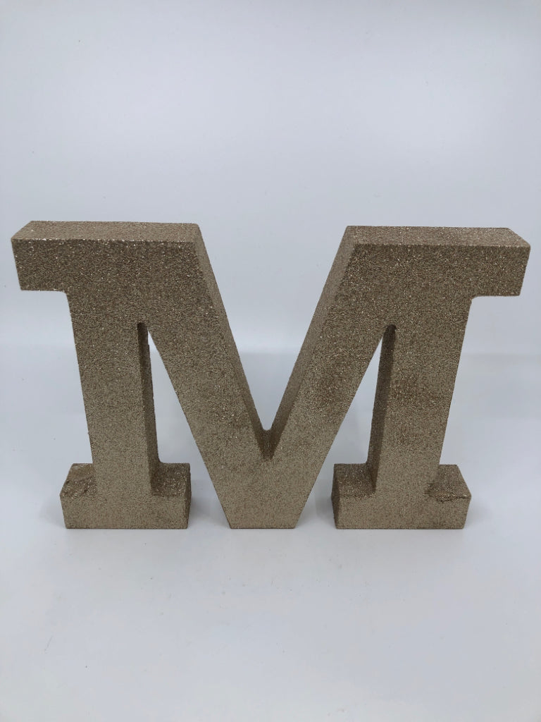 GOLD WOOD GLITTER "M".