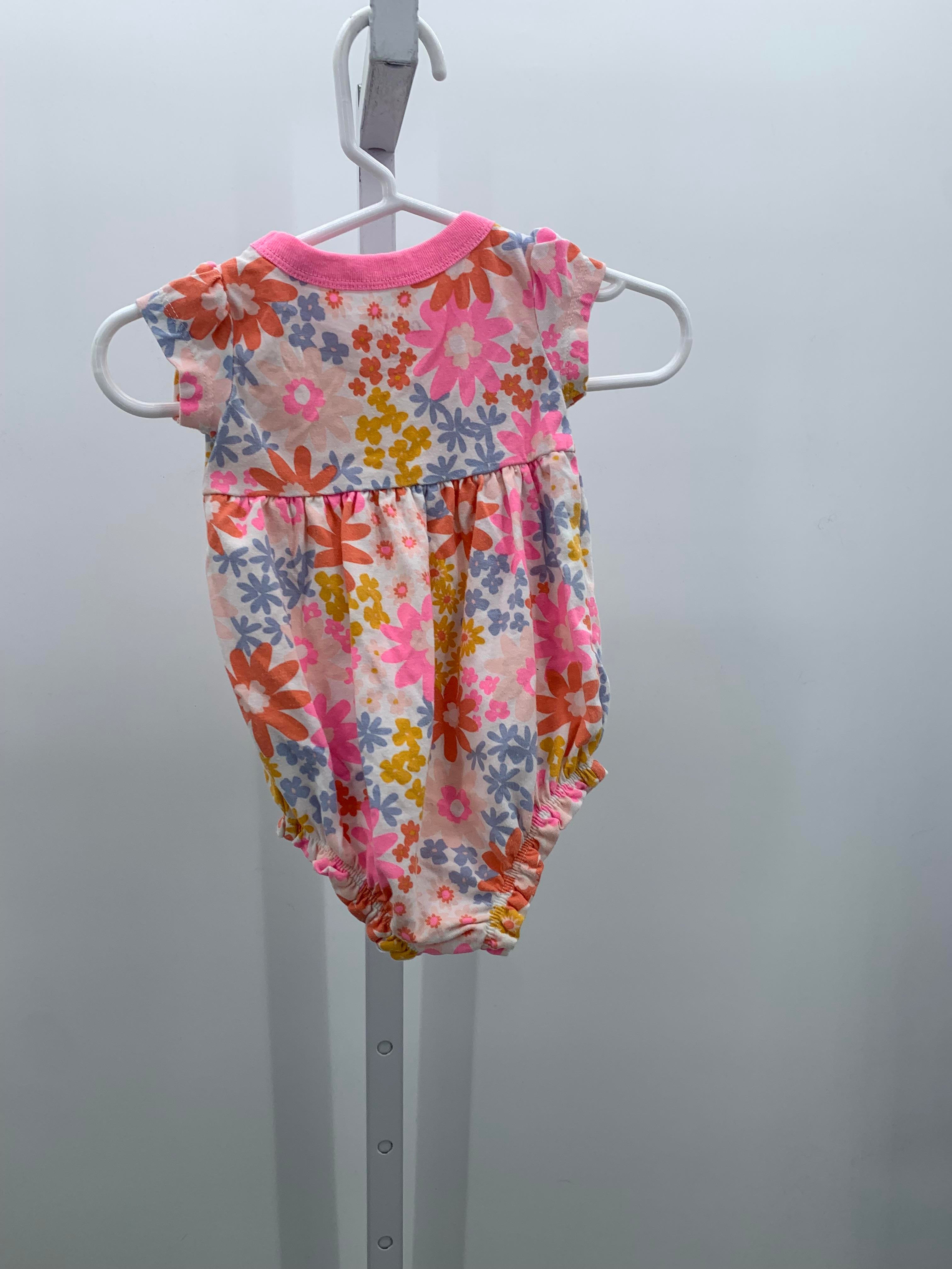 Cat & Jack Size 0-3 months Girls Short Slv. Romper