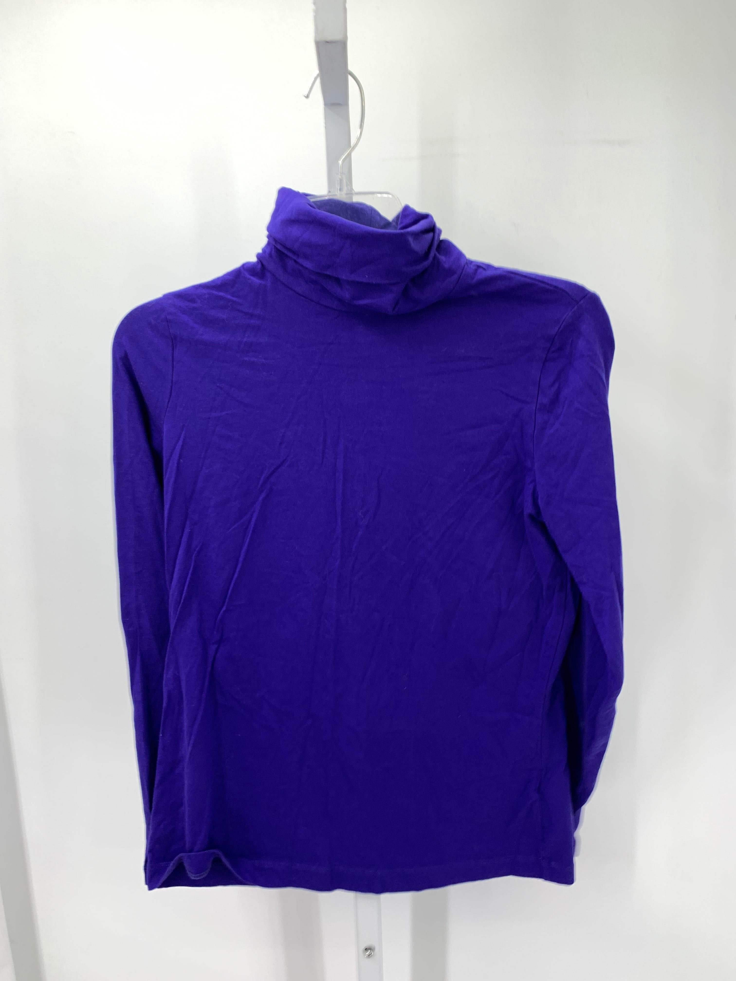 Lands End Size Small Misses Long Sleeve Shirt