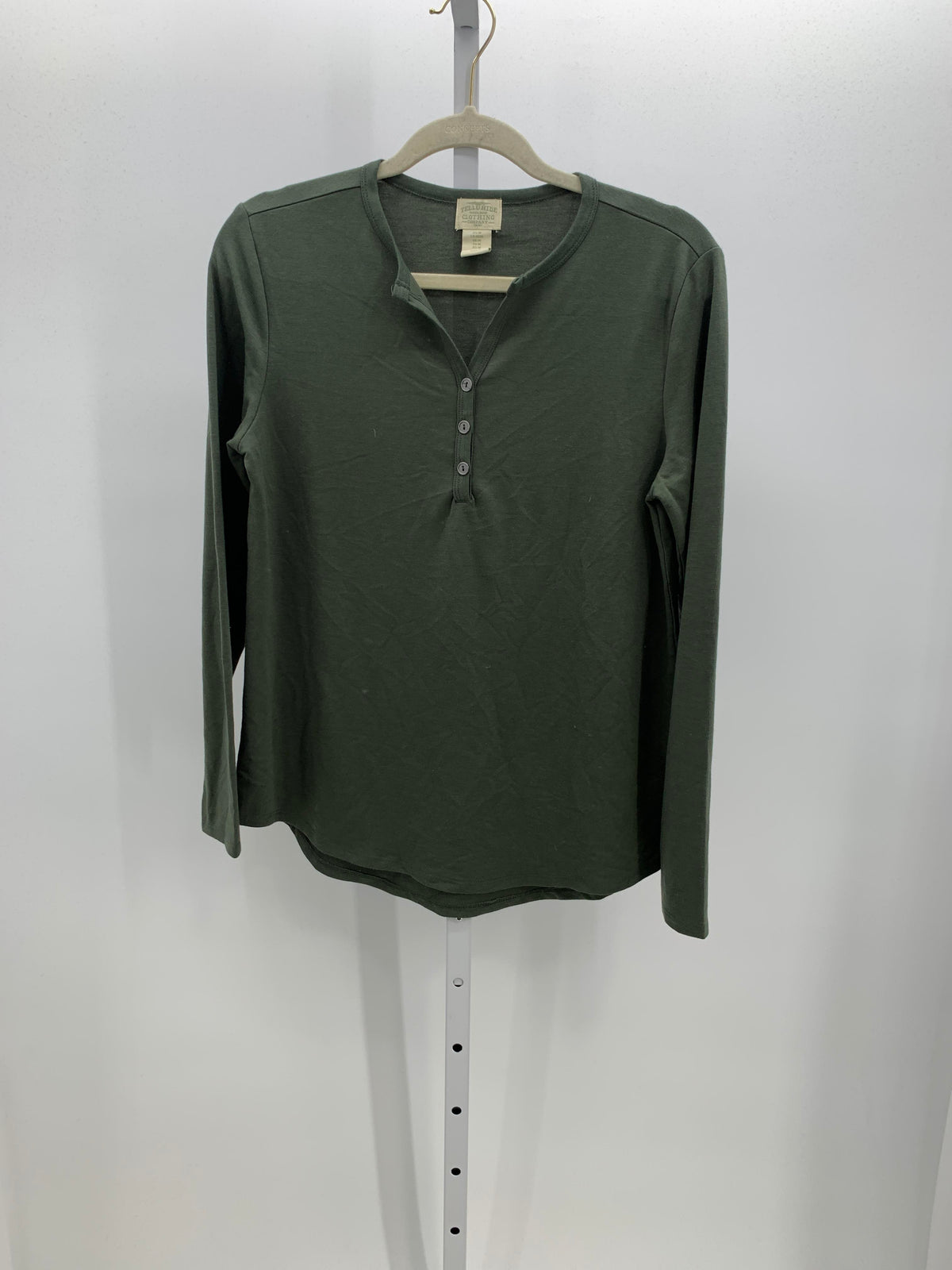 Telluride Clothing Size Medium Misses Long Sleeve Shirt