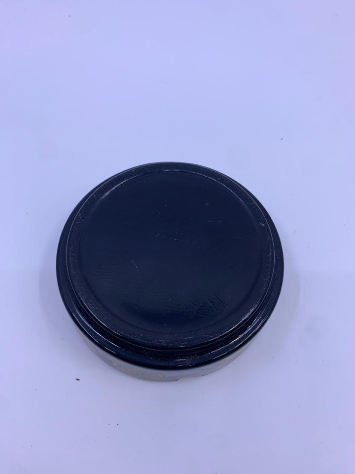 VTG GOLDEN NUGGET BLACK GLASS ASHTRAY.