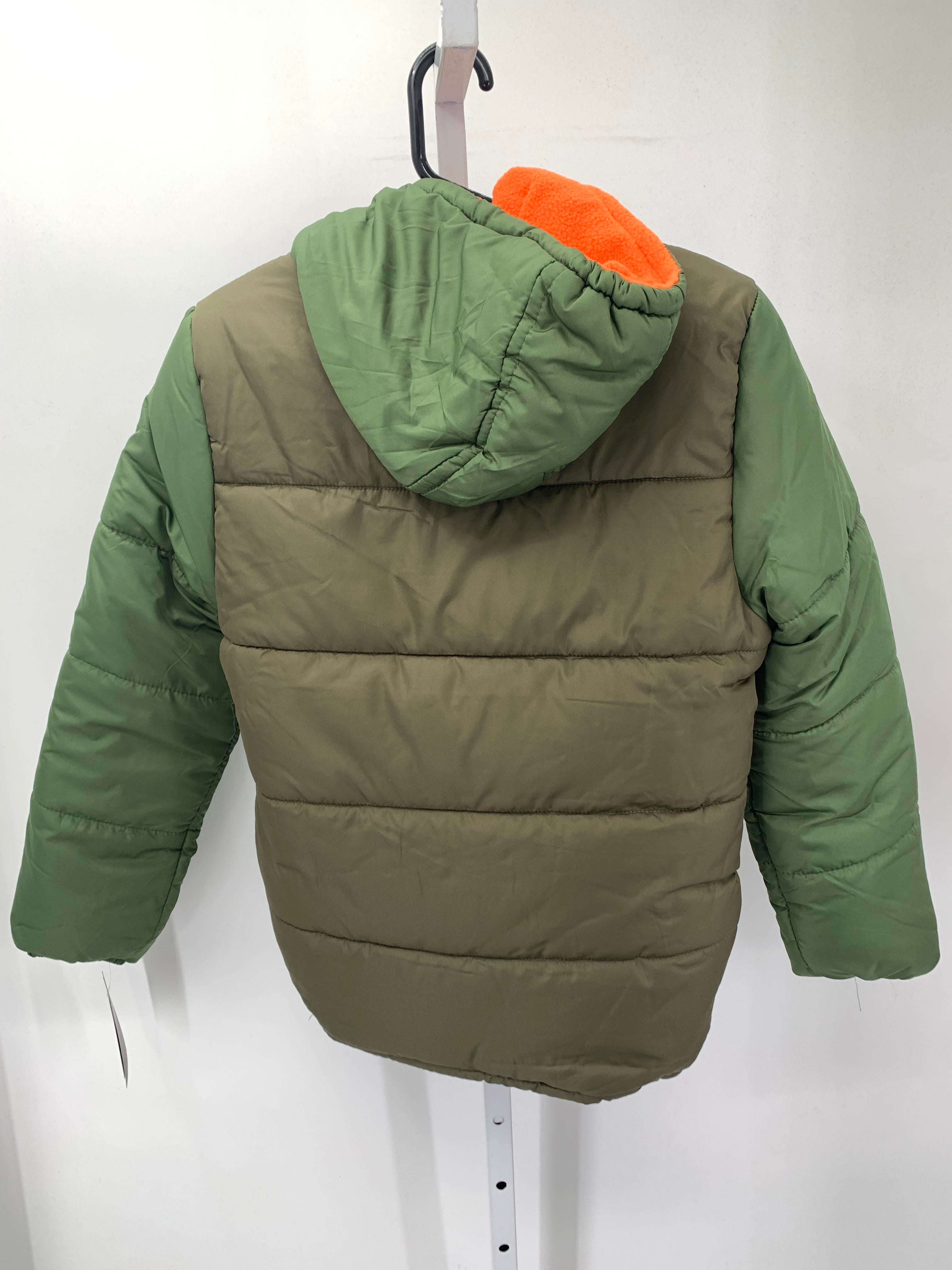 NEW ORANGE HOODED ZIP JACKET