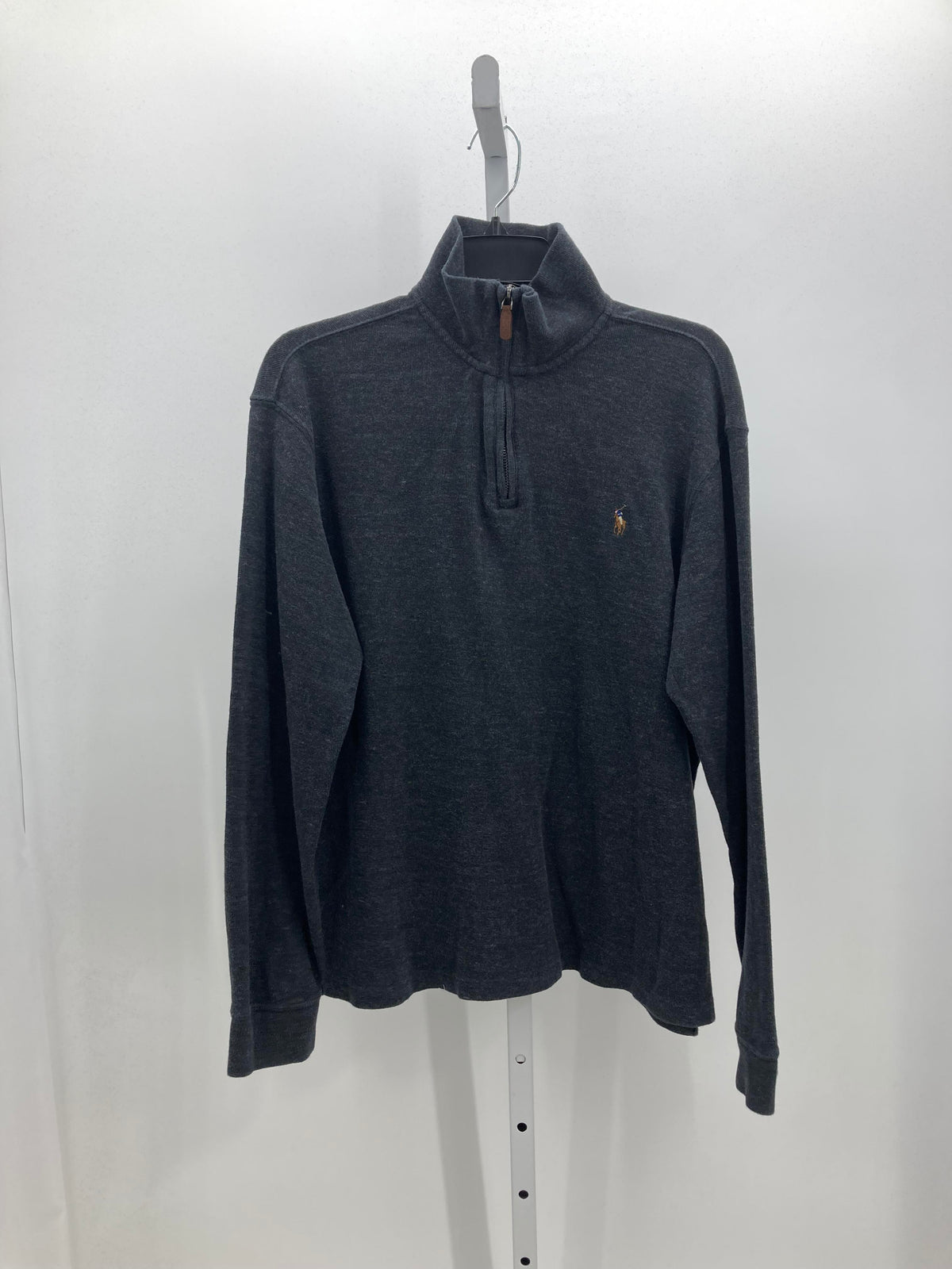 PARTIAL ZIP ESTATE RIBBED