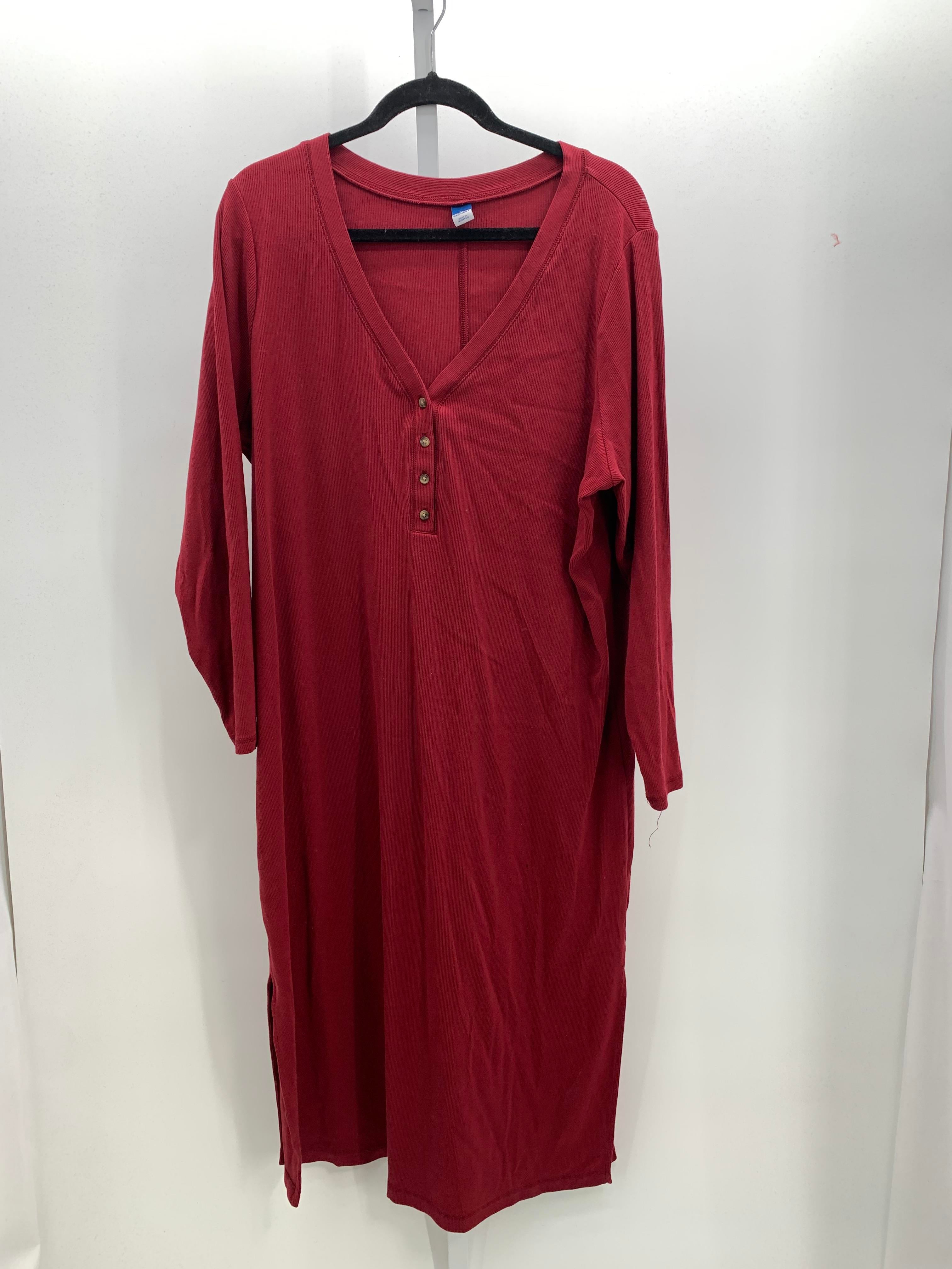 Old Navy Size 3X Womens Long Sleeve Dress