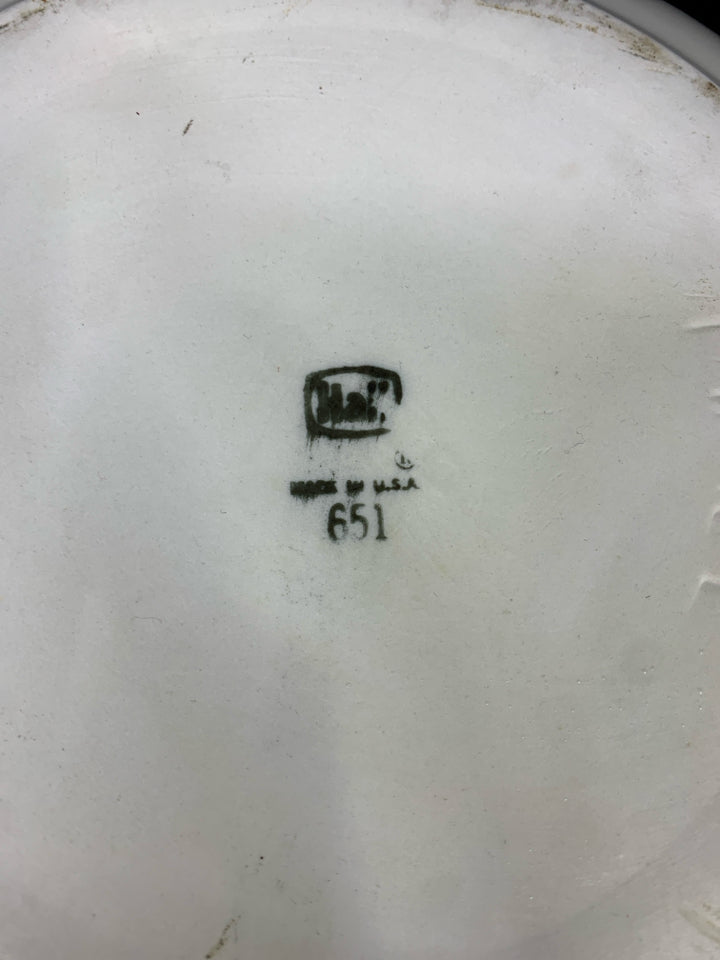 VTG HALL FRENCH ONION SOUP CASSEROLE W/LID.