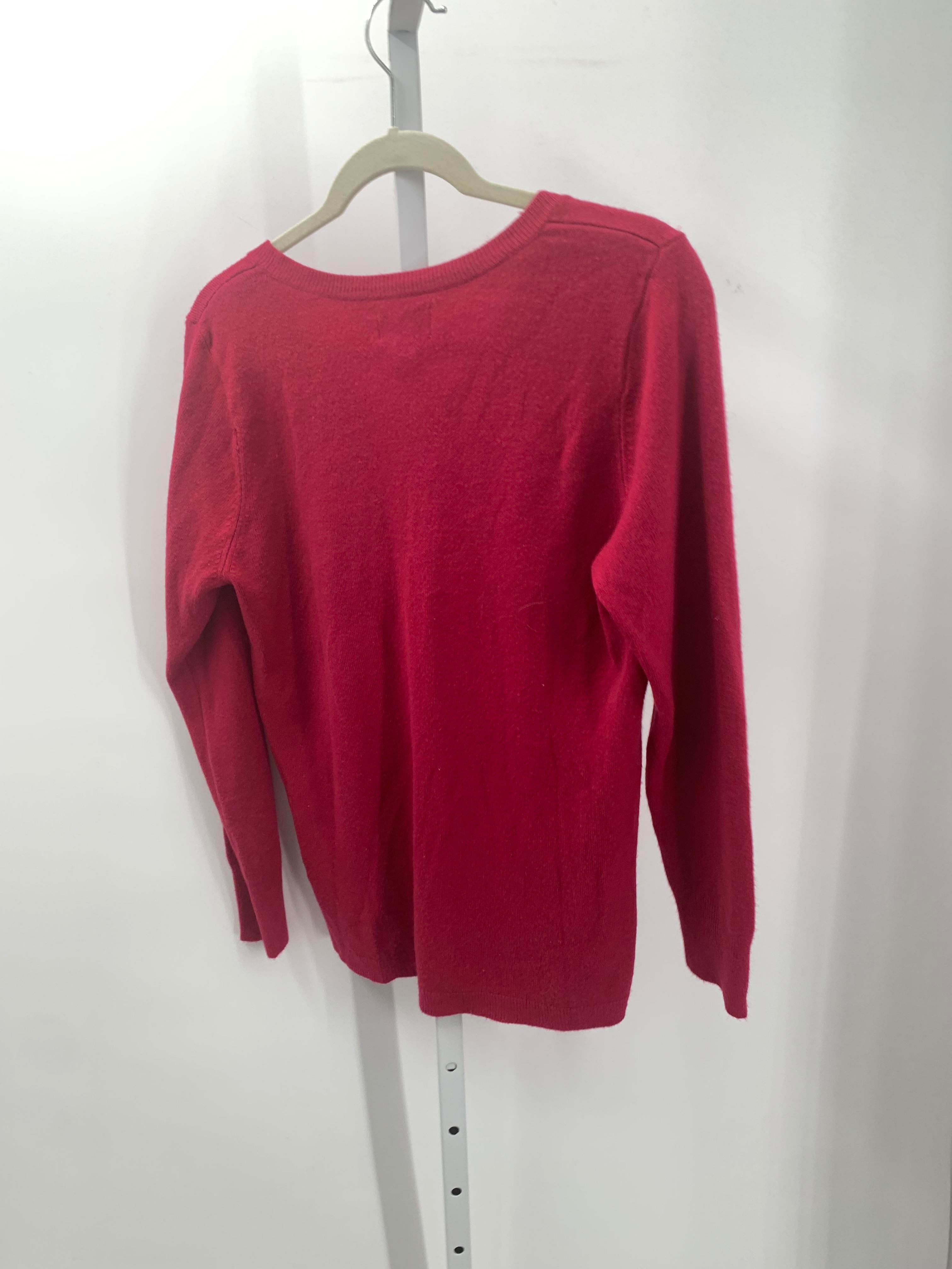 Croft & Barrow Size Medium Misses Long Slv Sweater