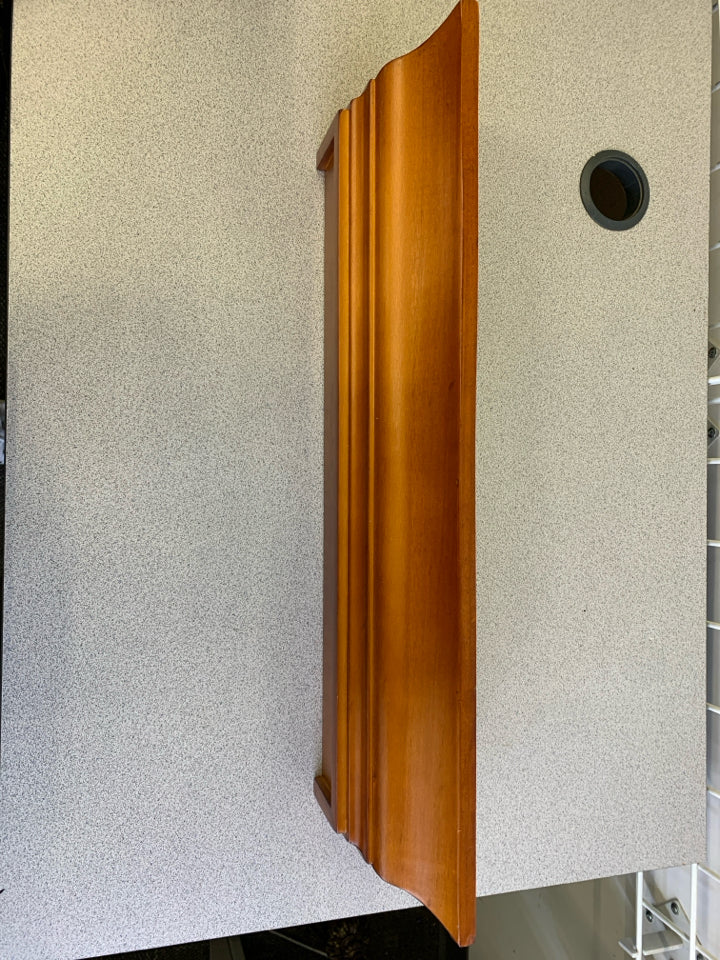 NIB WALNUT LEDGE SHELF.