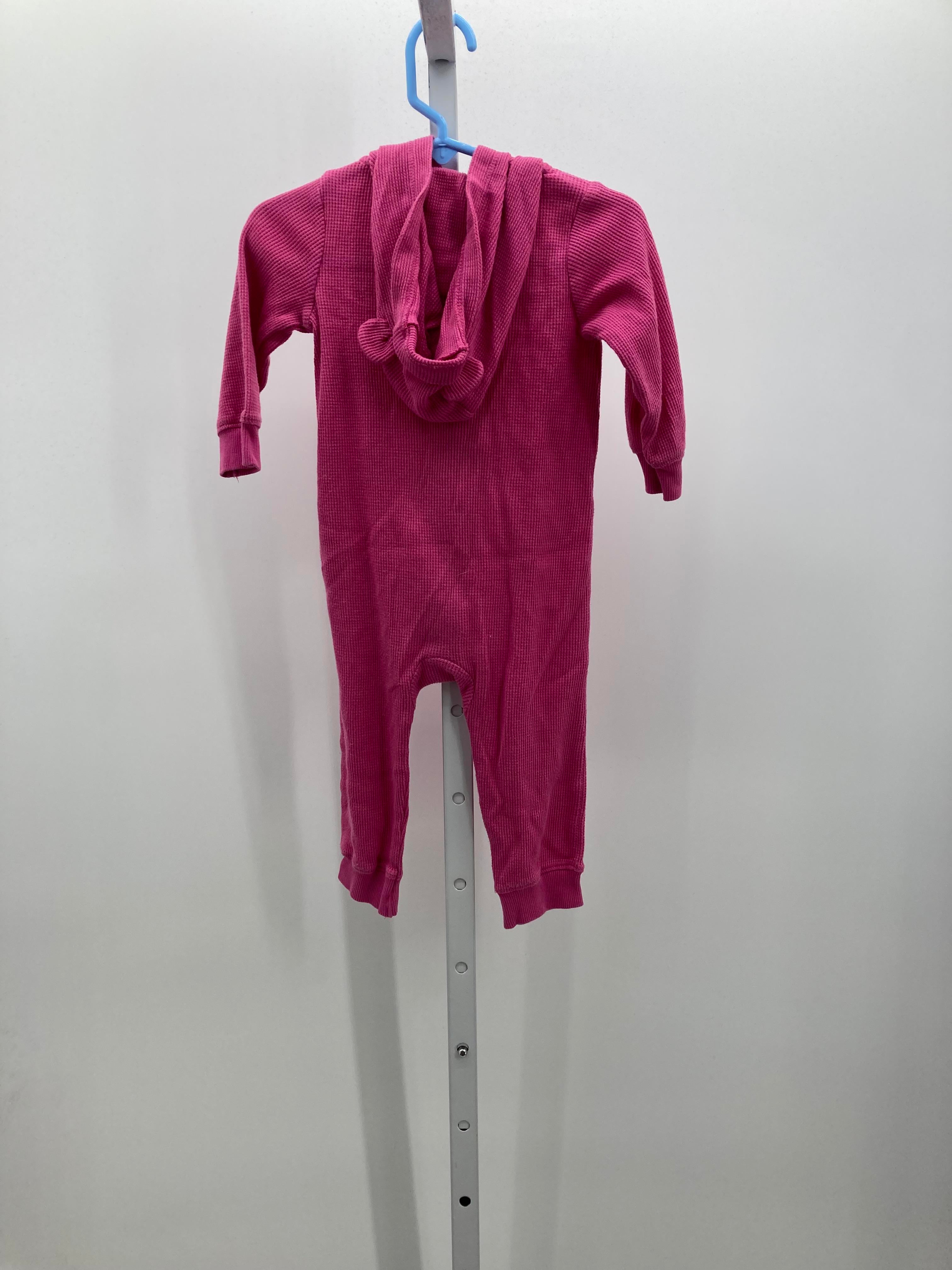 Carters Size 12 Months Girls Long Slv. Romper