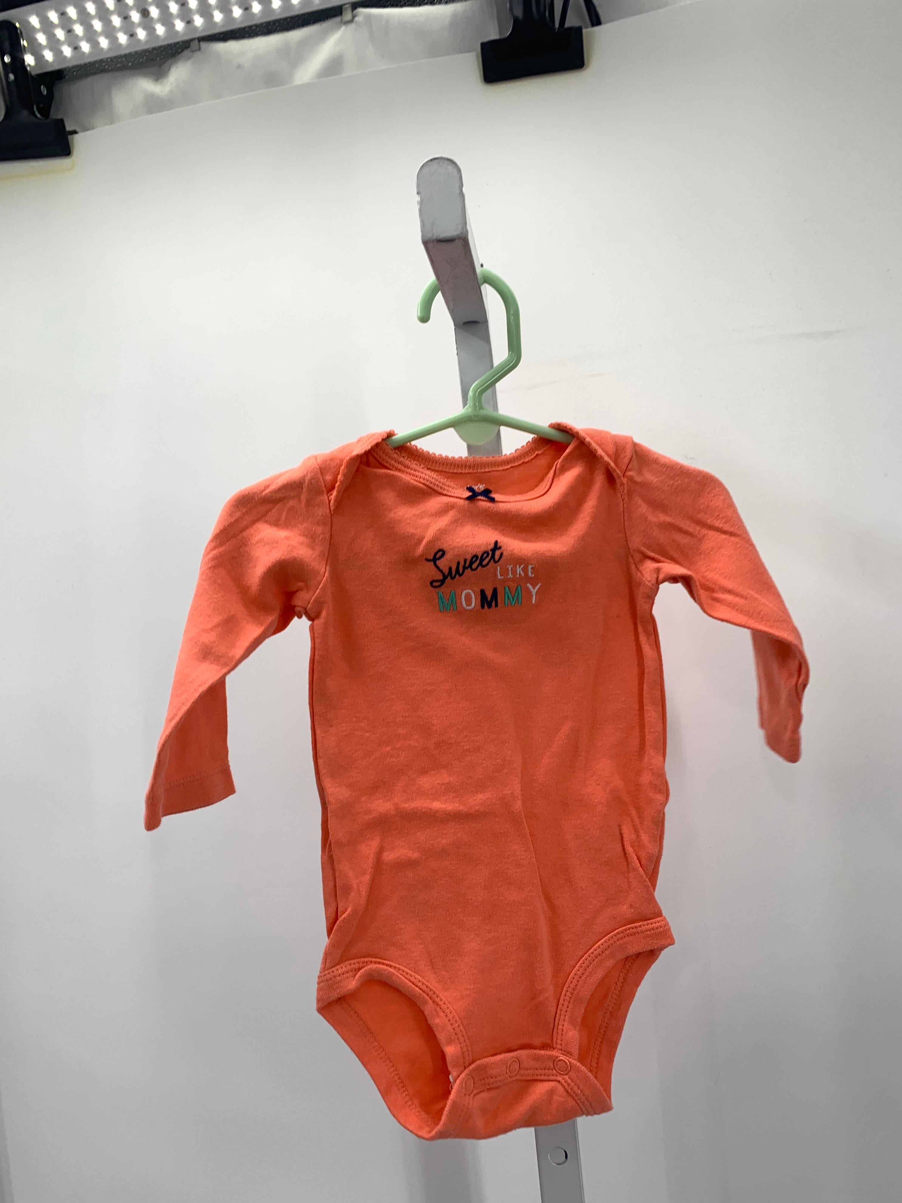 Carters Size 9 Months Girls Long Sleeve Shirt