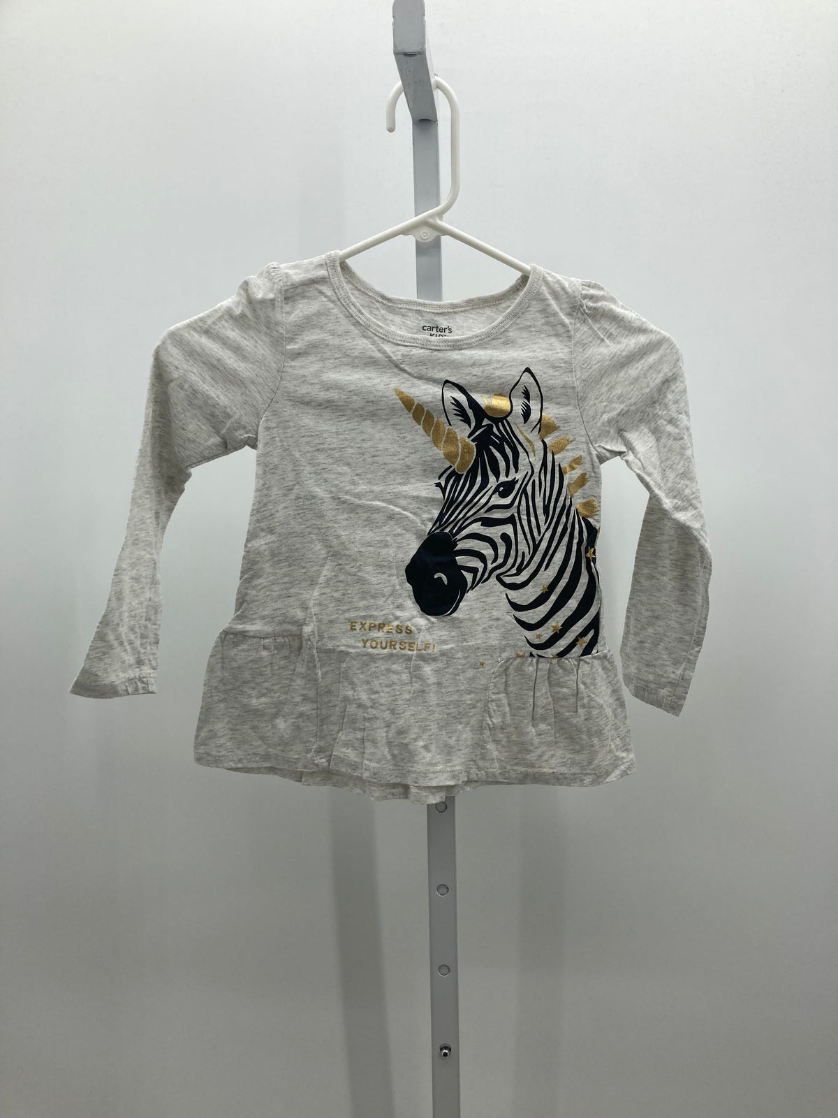 Carters Size 6/6X Girls Long Sleeve Shirt