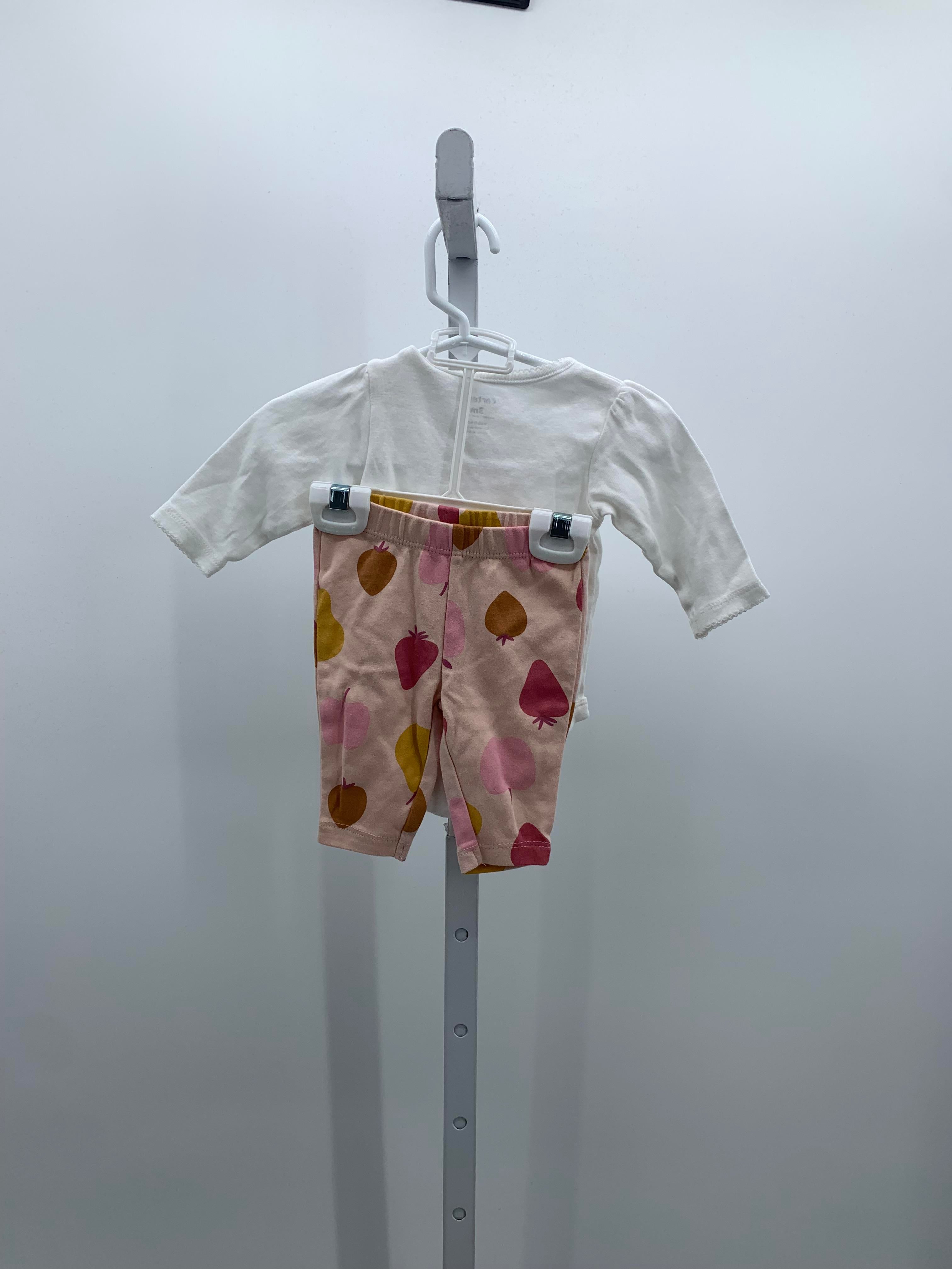 Carters Size 3 Months Girls 2 Pieces