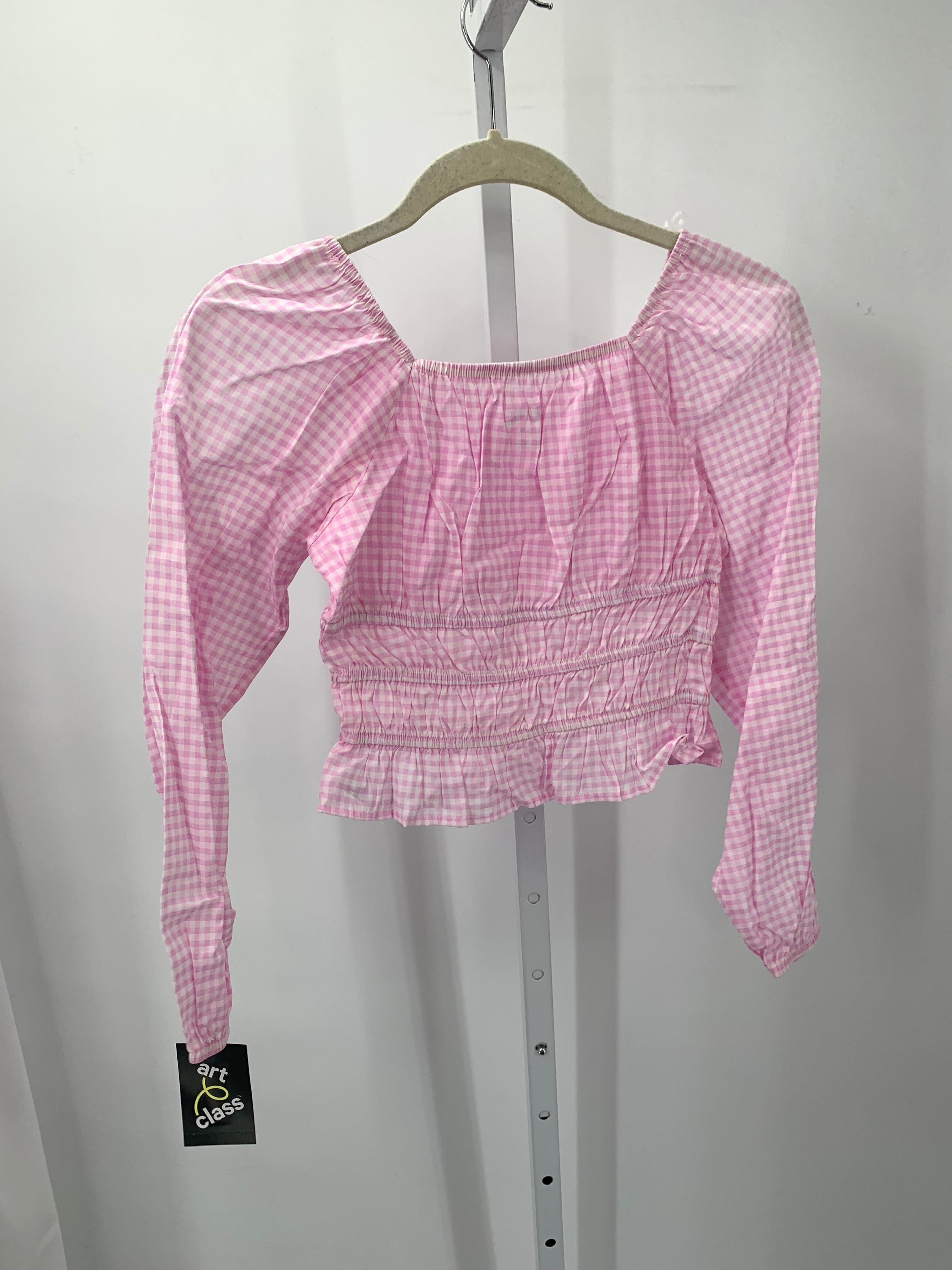 Art Class Size 10-12 Girls Long Sleeve Shirt