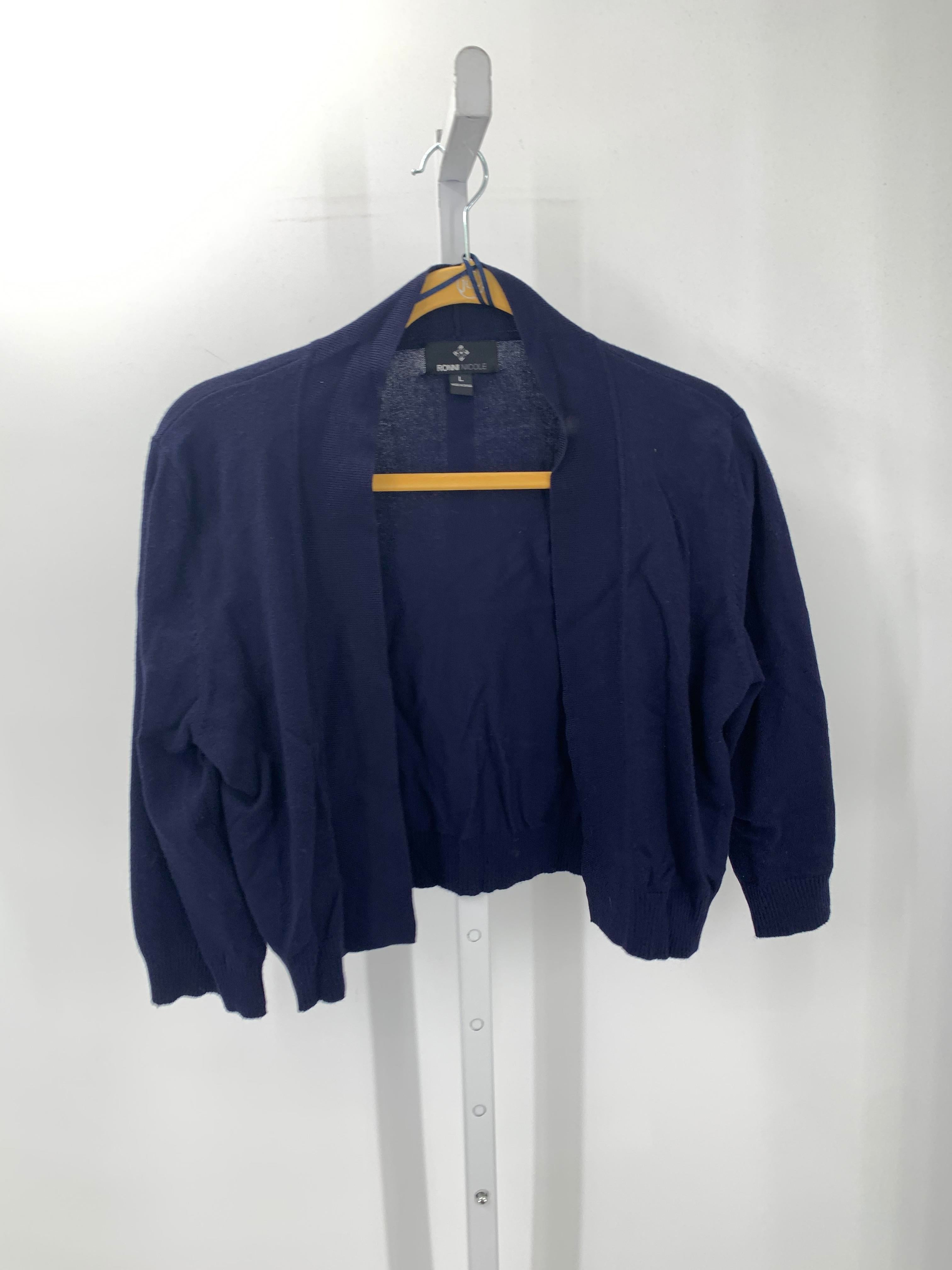 Ronnie Nicole Size Large Misses Cardigan