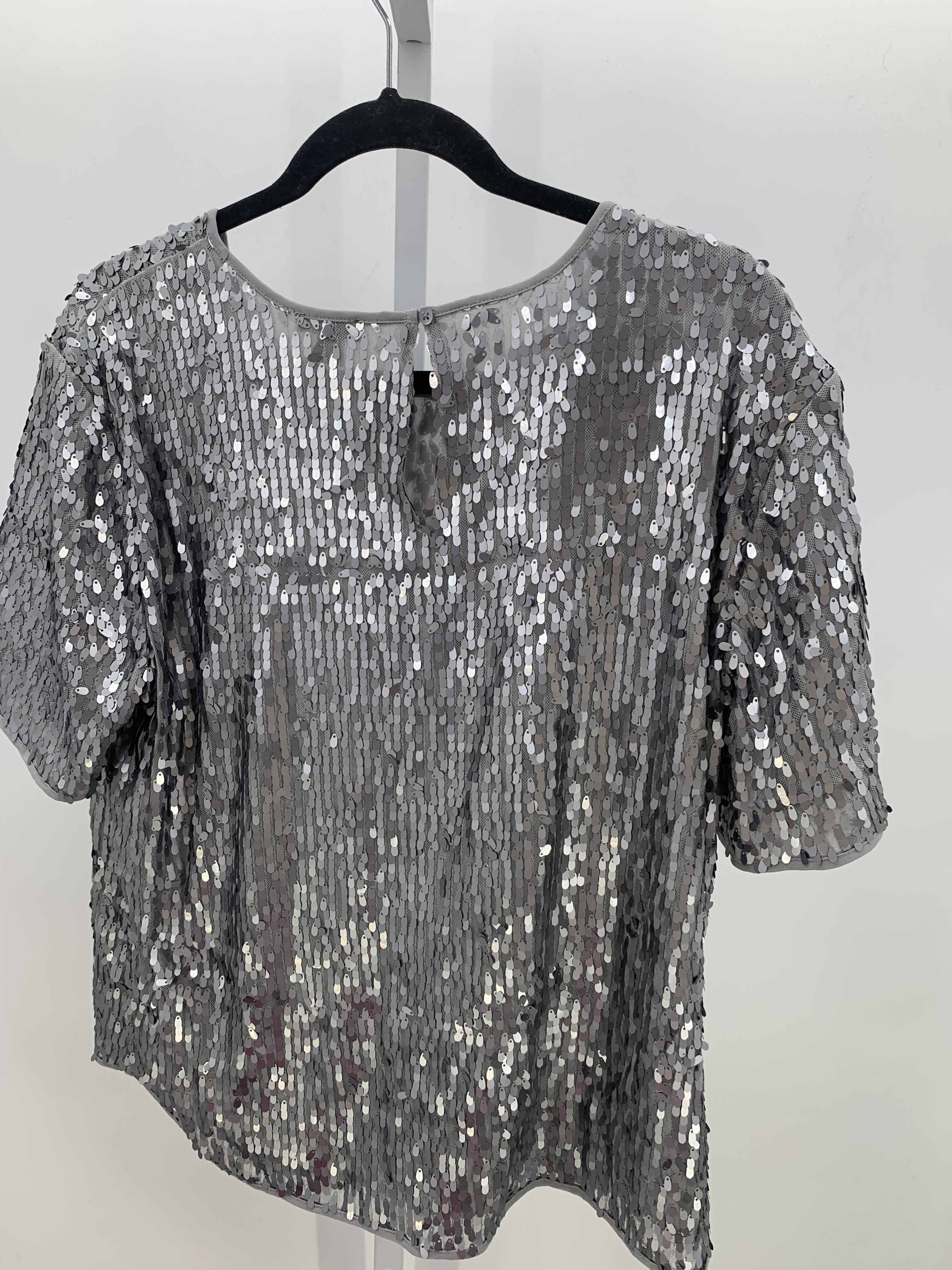 Ann Taylor Size Large Misses Short Sleeve Shirt