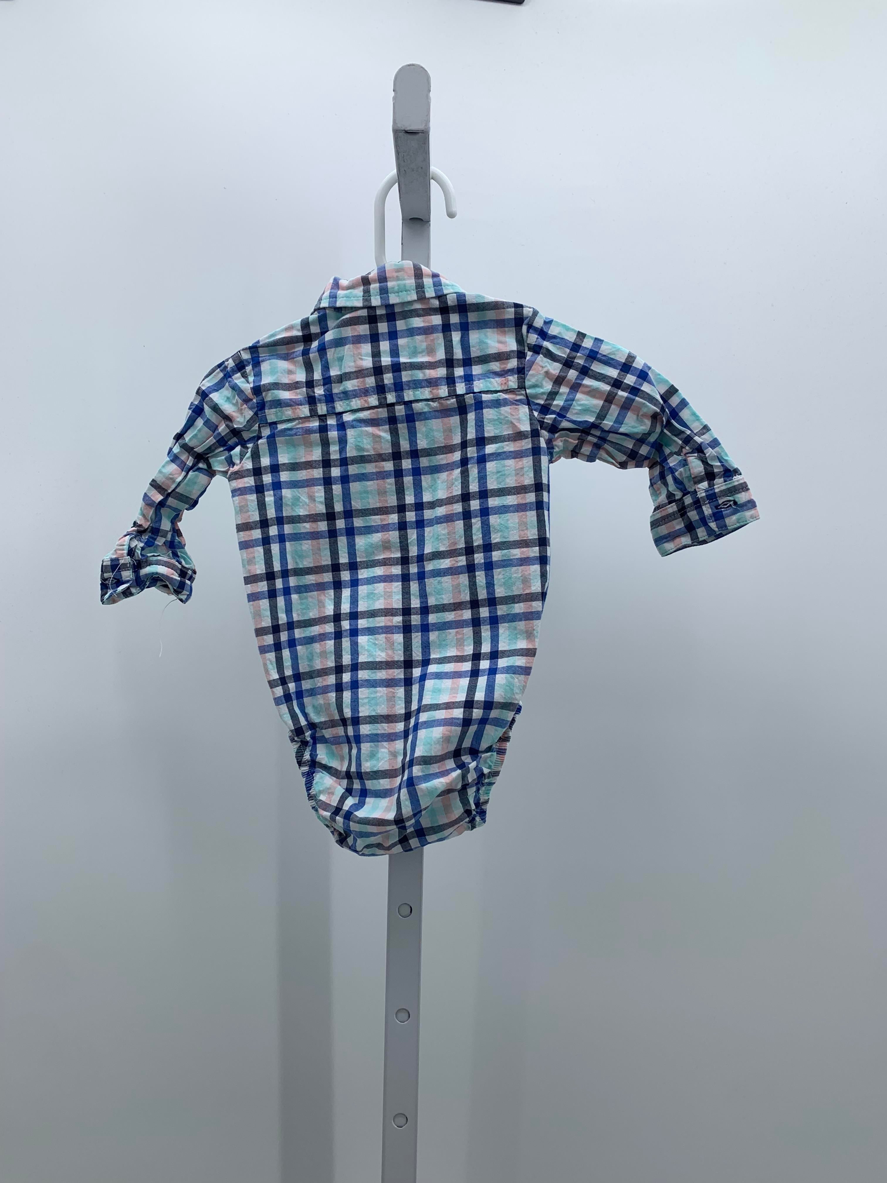 PLAID BTN DOWN