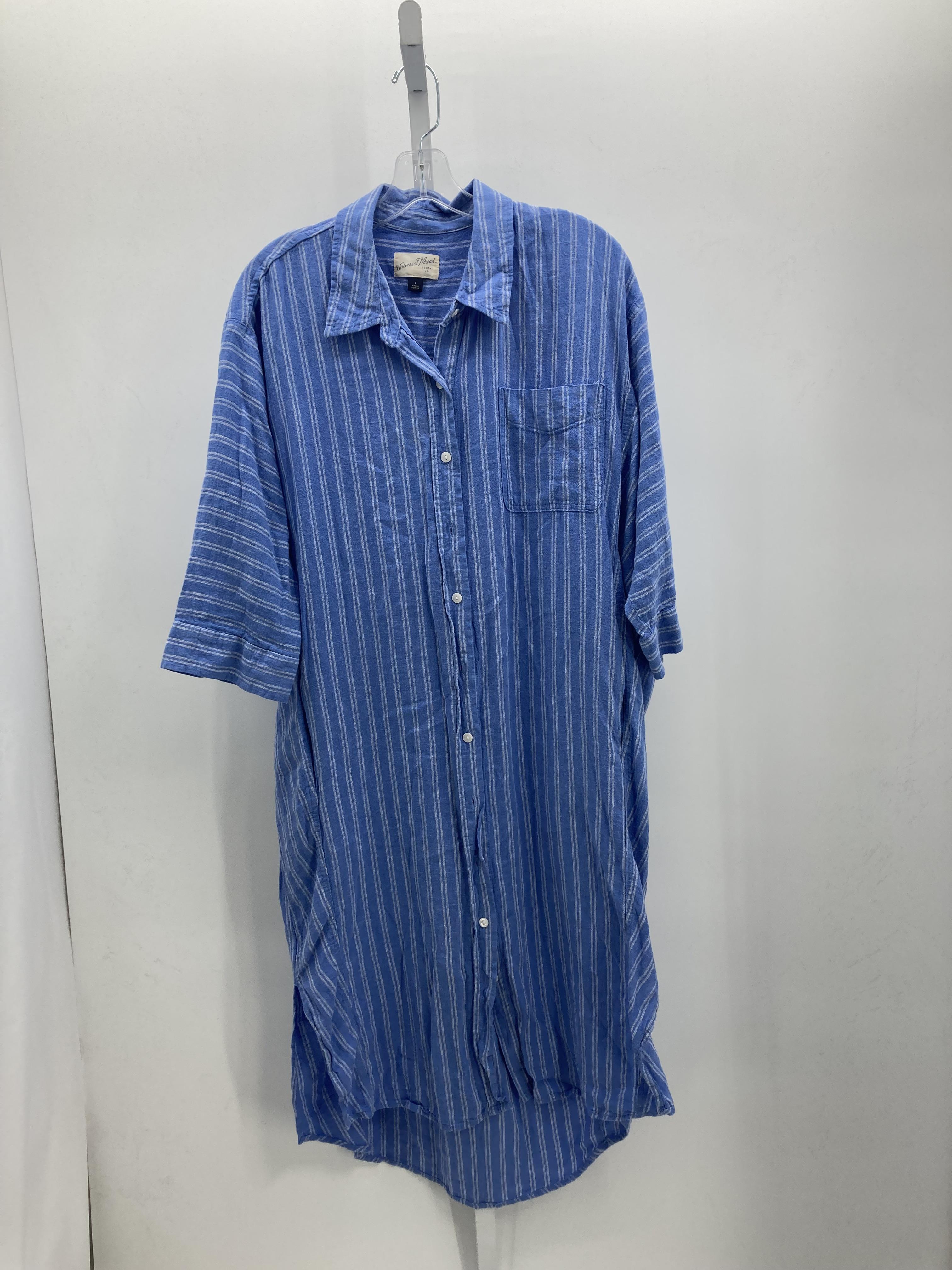 Universal Thread Size Large Misses Short Sleeve Dress