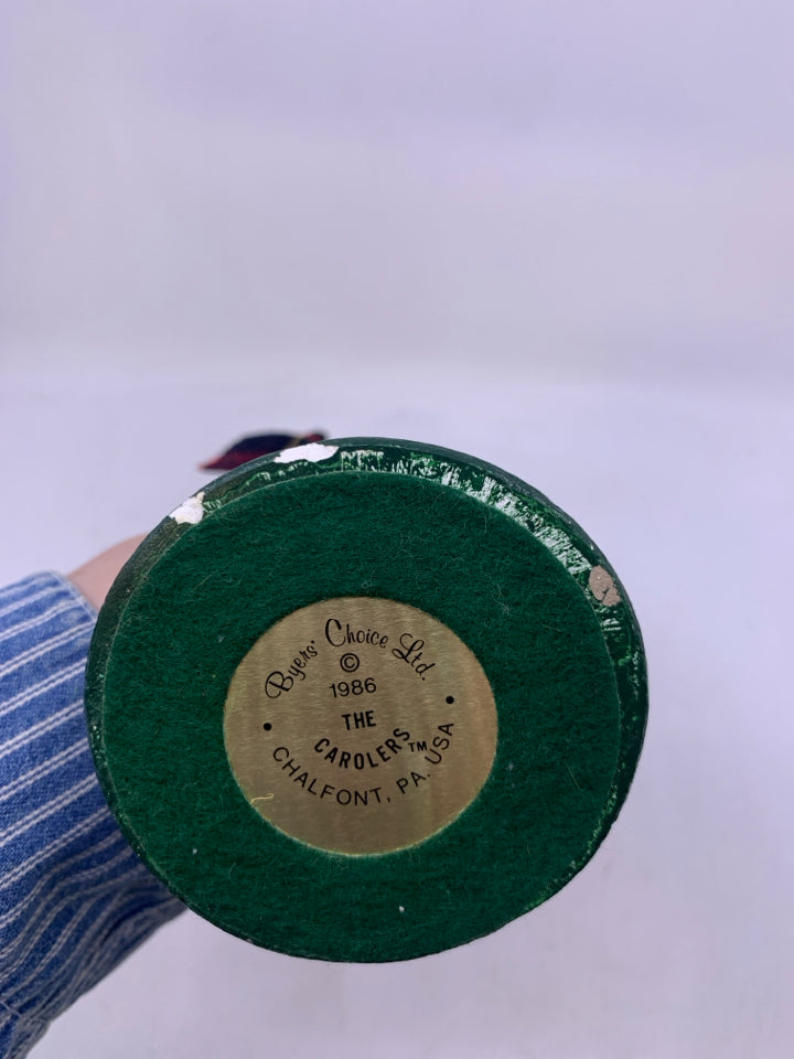 1986 BYERS' CHOICE MAN WITH MUSIC.