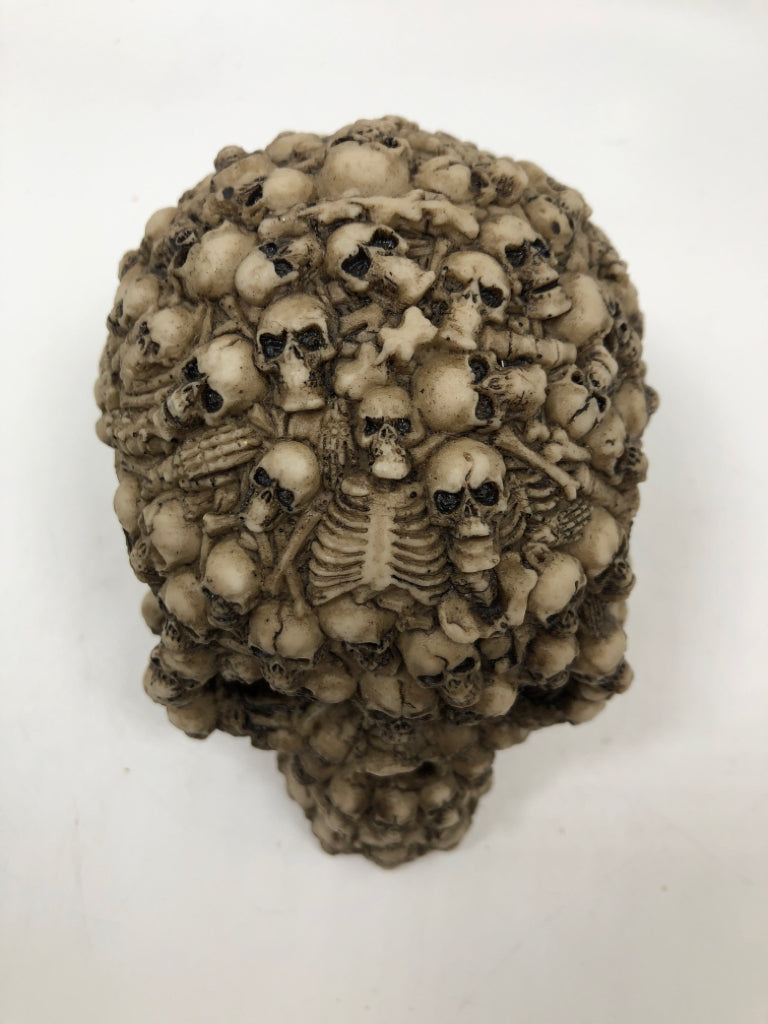 SKULL MADE OF SKULLS.