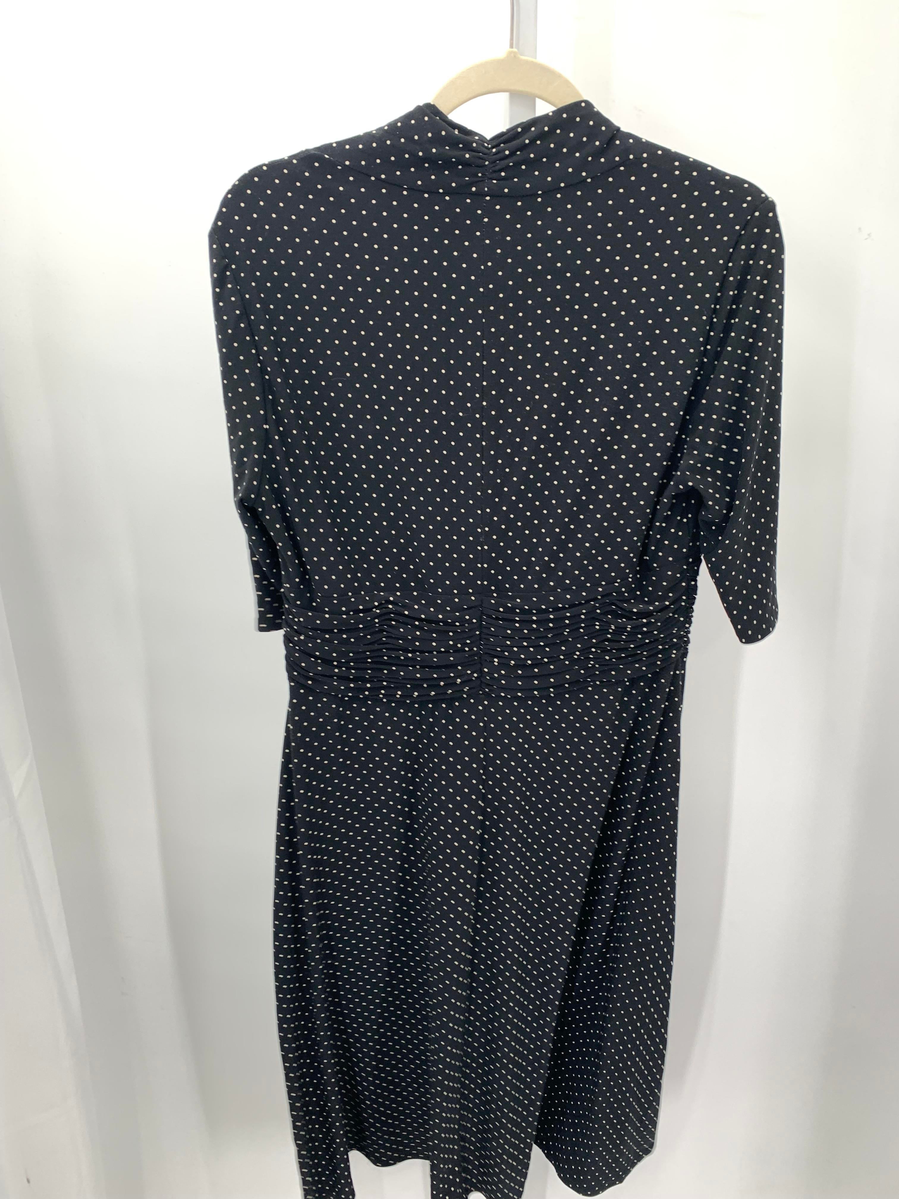 Jones Wear Size 14 Misses Short Sleeve Dress