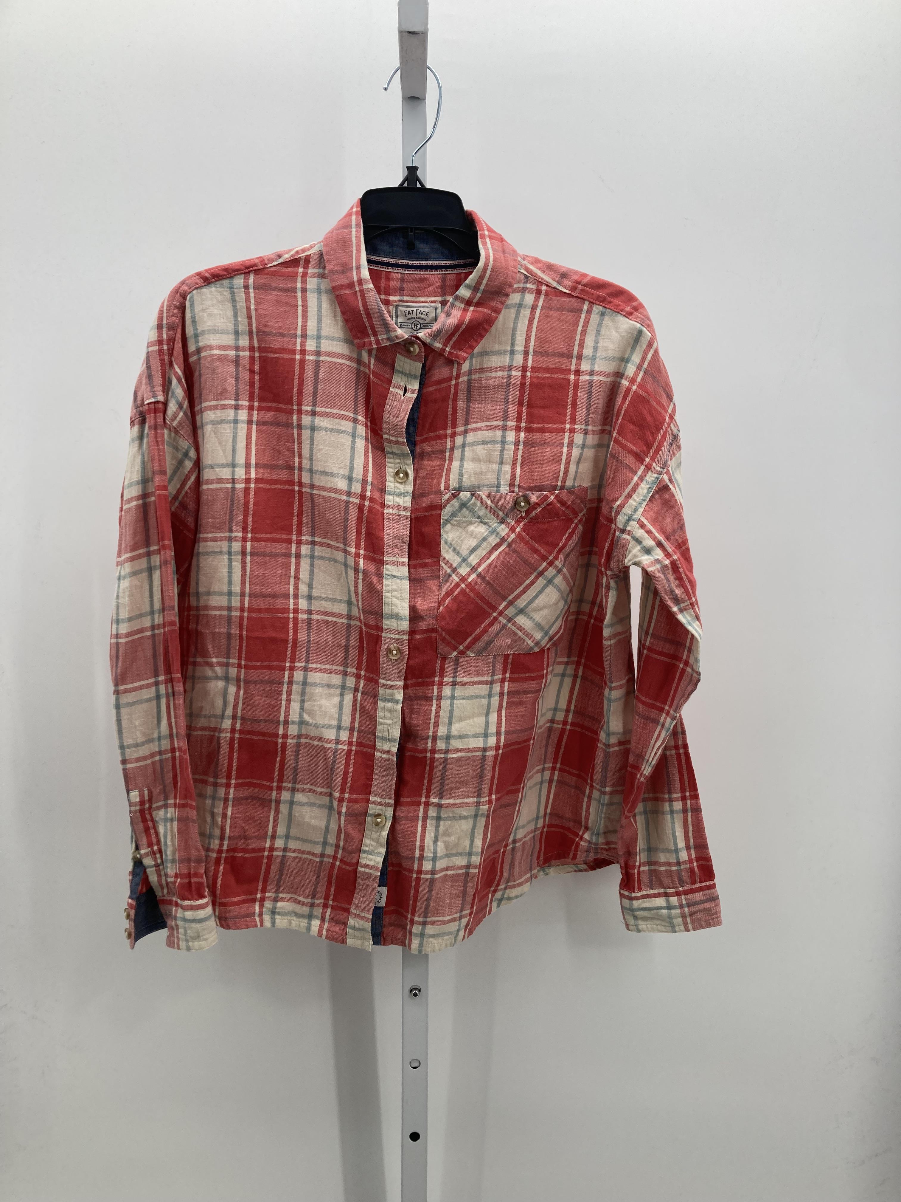 FATFACE Size 6 Misses Long Sleeve Shirt