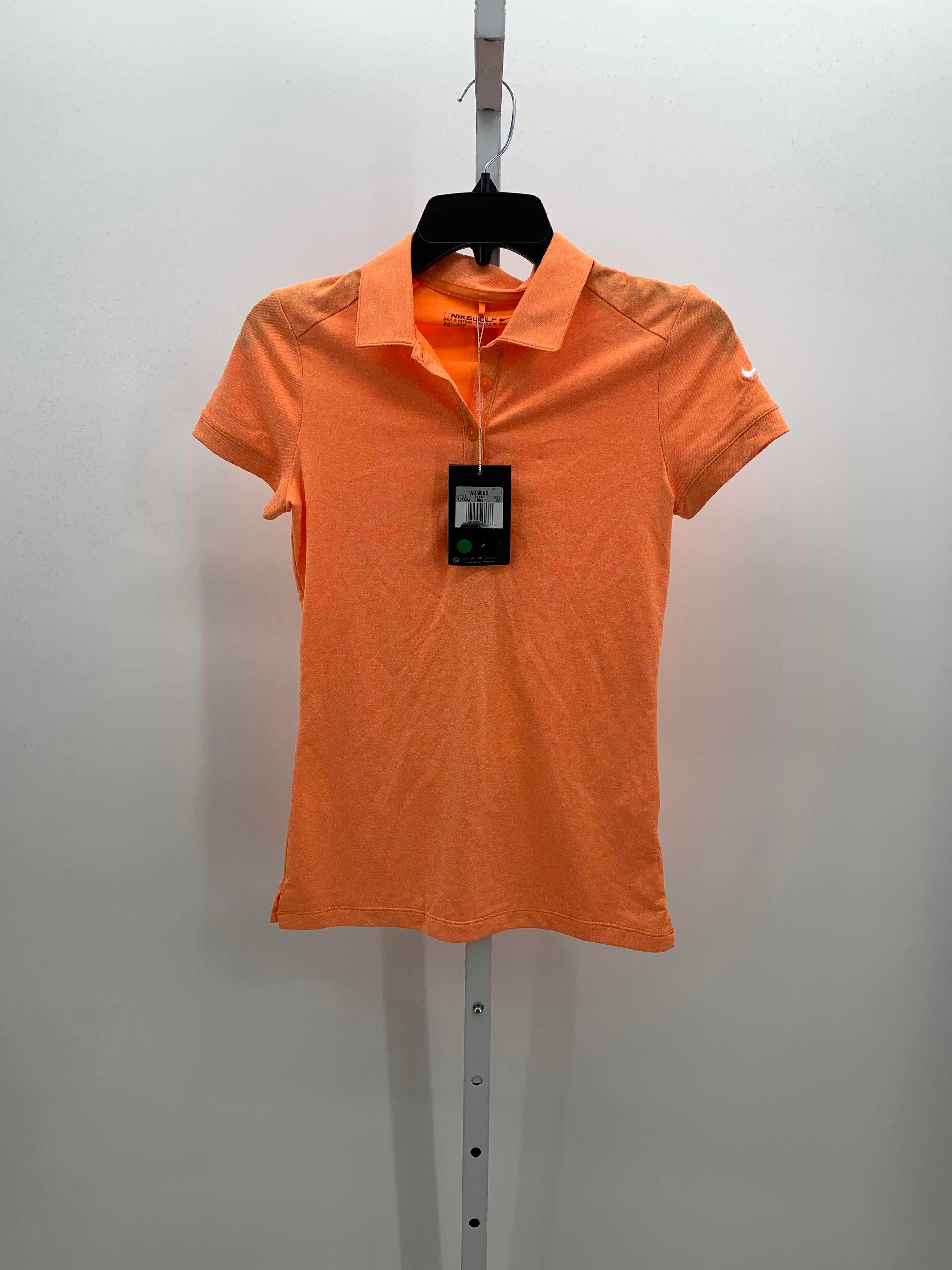 Nike Size X Small Misses Short Sleeve Shirt