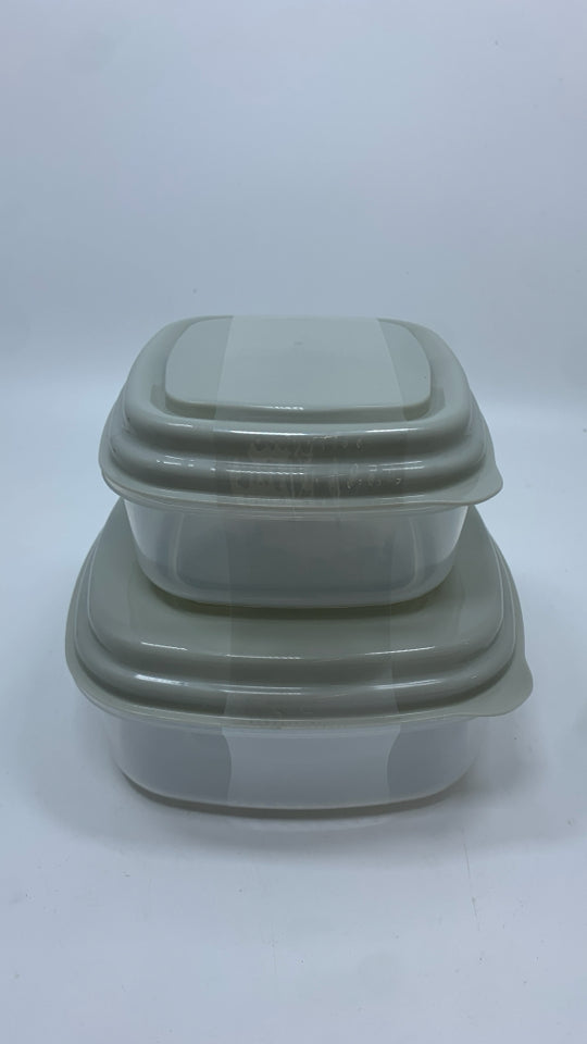 2PC FIT&FRESH FOOD STORAGE CONTAINERS.