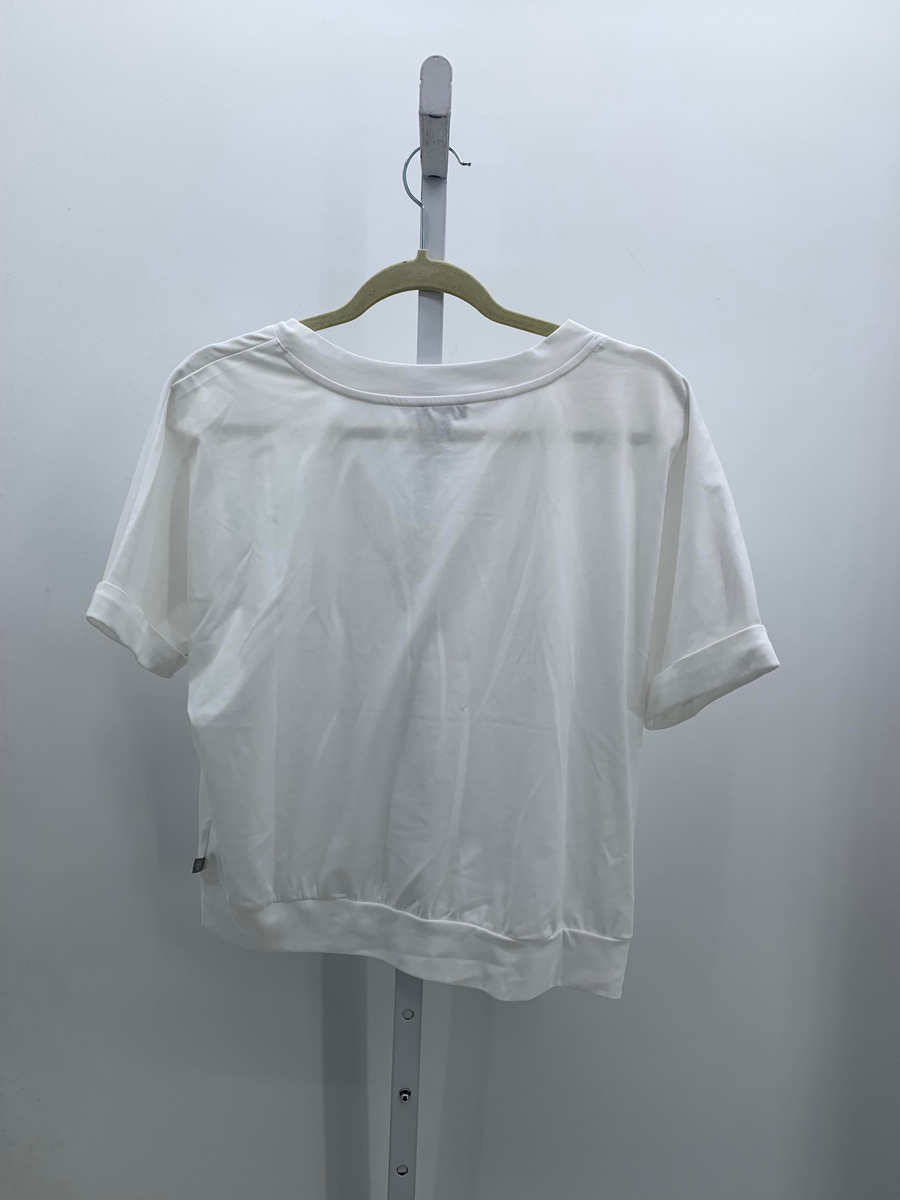 Talbots Size Medium Petite Petite Short Sleeve Shirt