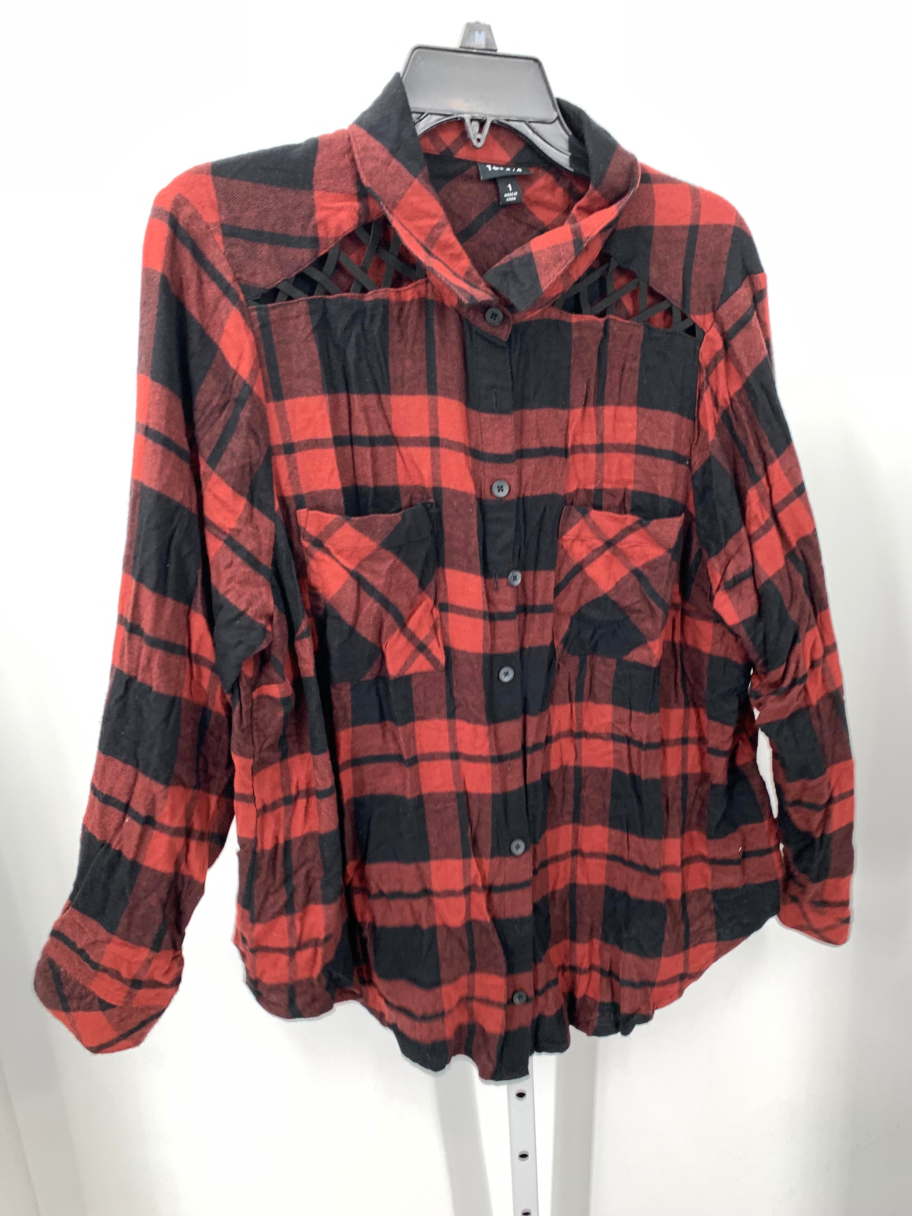 Torrid Size 1X Womens Long Sleeve Shirt