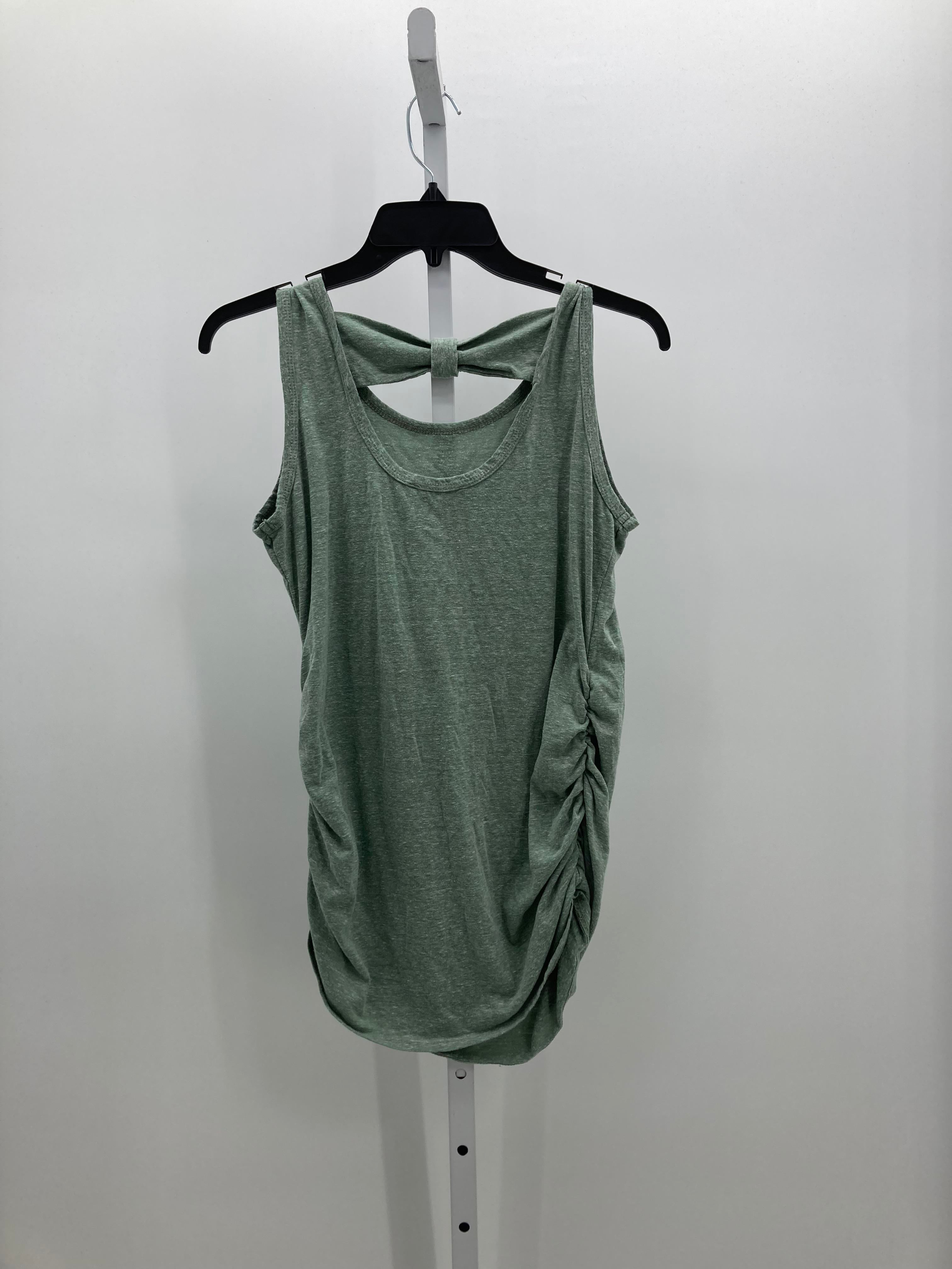 Green Size Small Maternity Tank