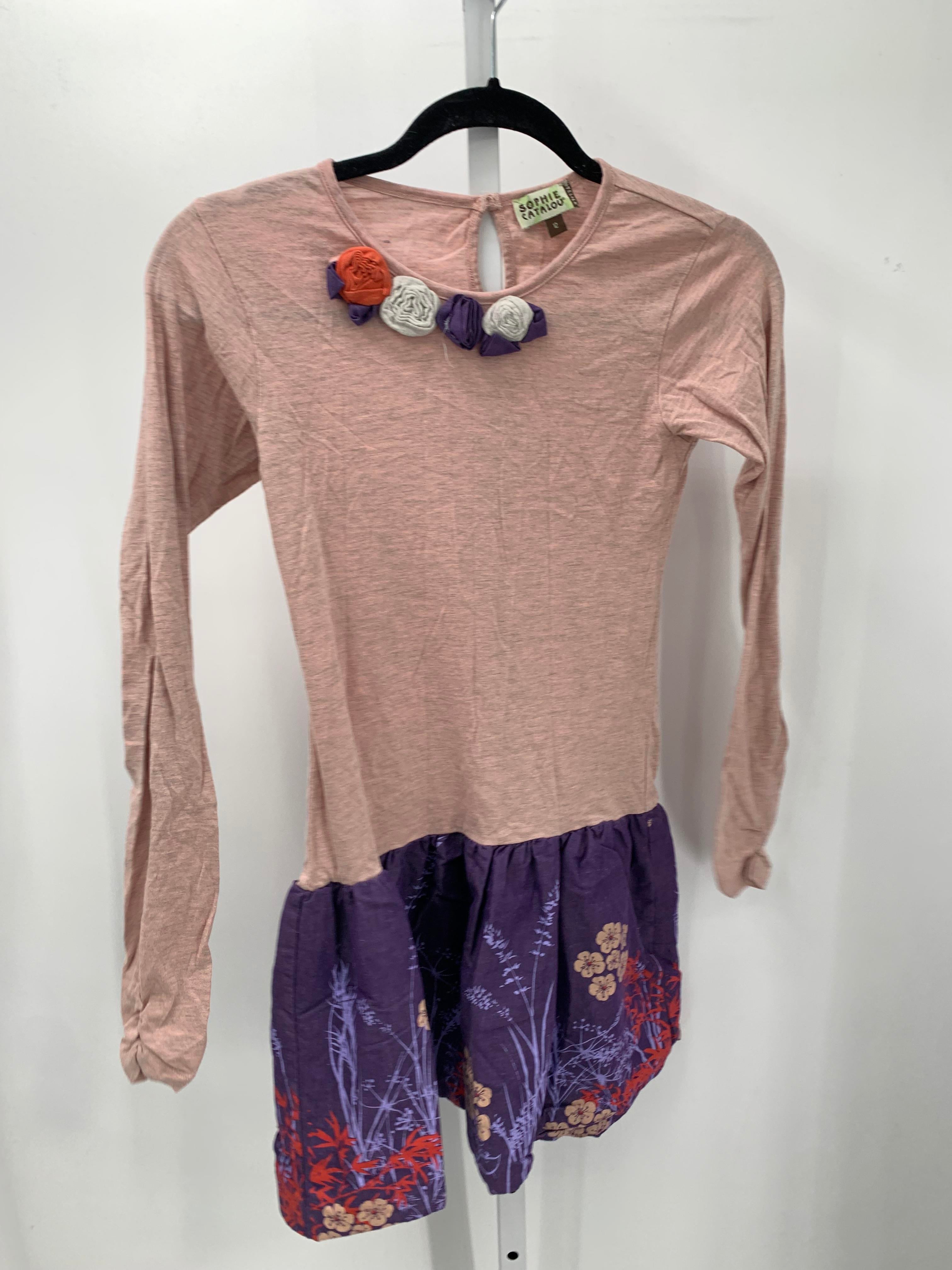 Size 12 Girls Long Sleeve Dress