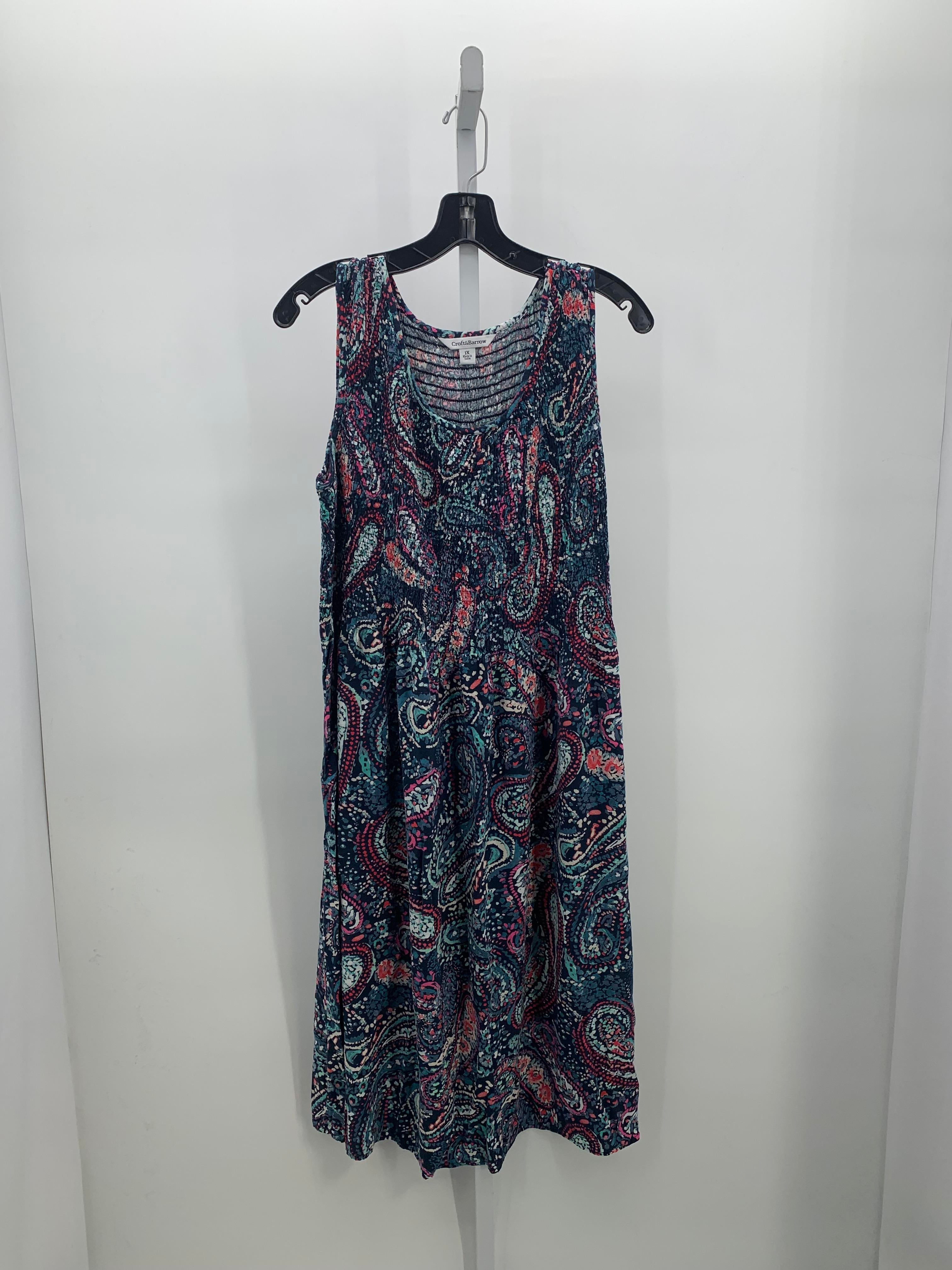 Croft & Barrow Size 1X Womens Sundress