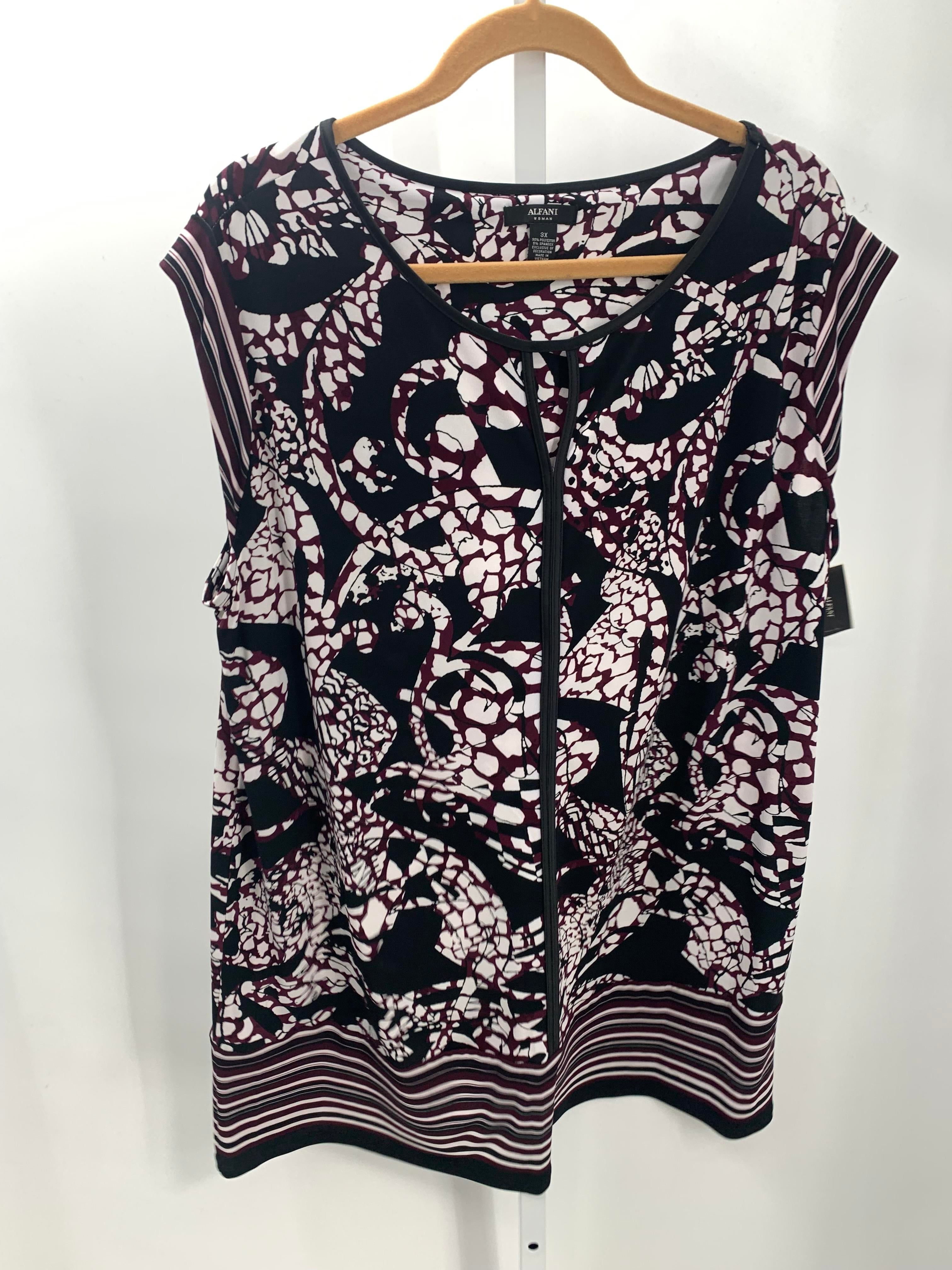 Alfani Size 3X Womens Sleeveless Shirt