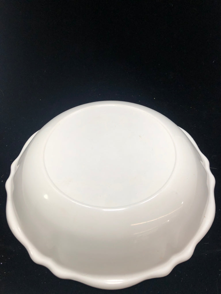 LARGE HOLLY MELAMINE SERVING PLATTER.