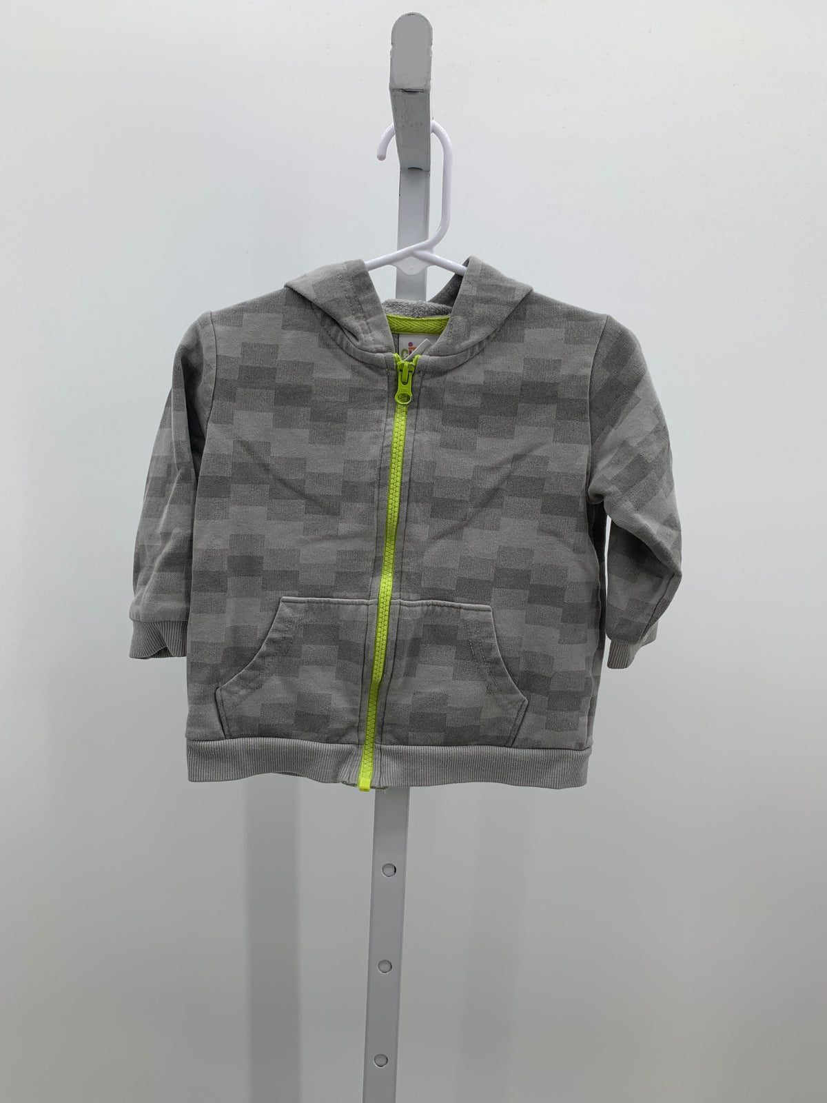 HOODED ZIP KNIT