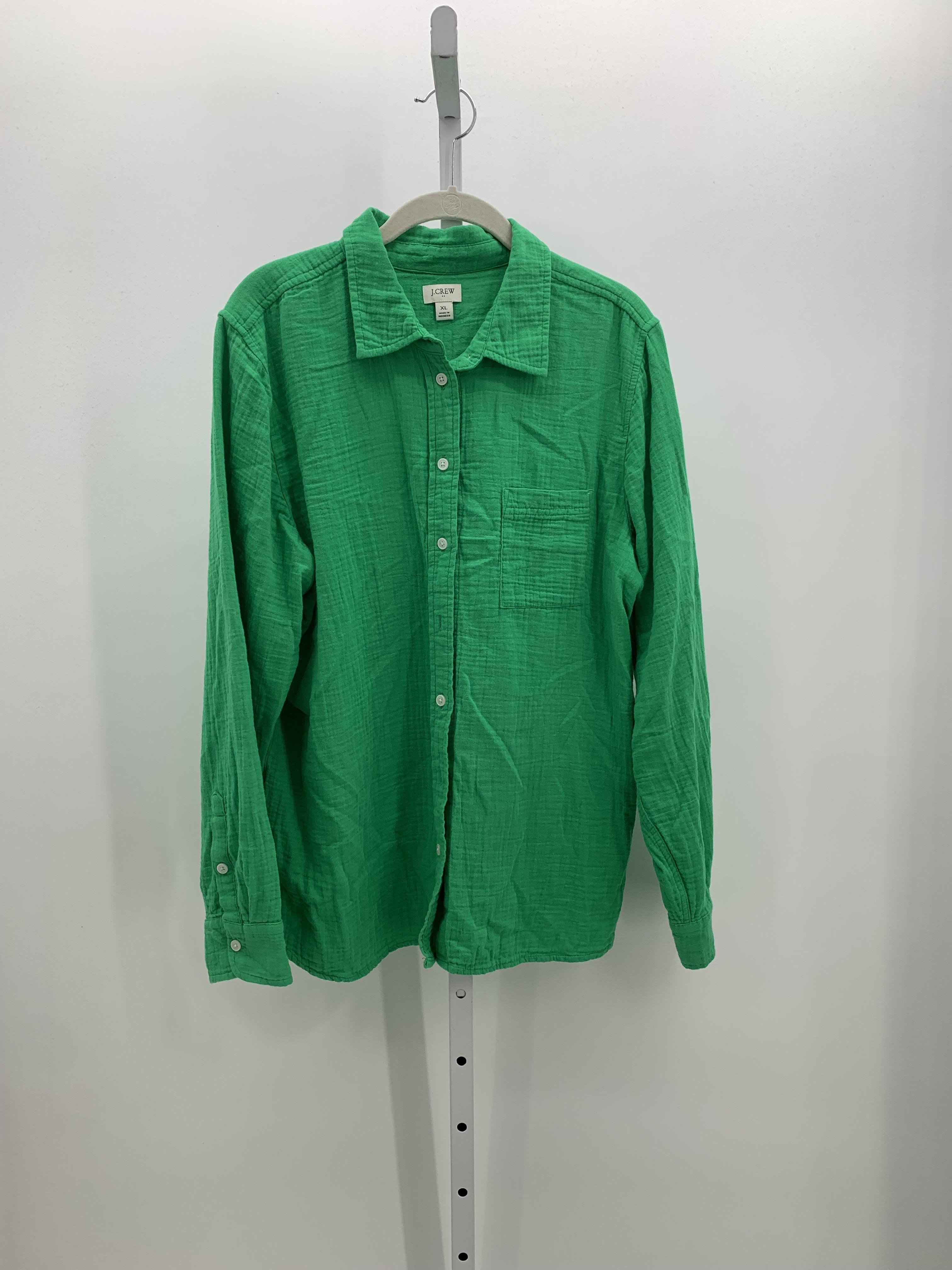 J. Crew Size Extra Large Misses Long Sleeve Shirt