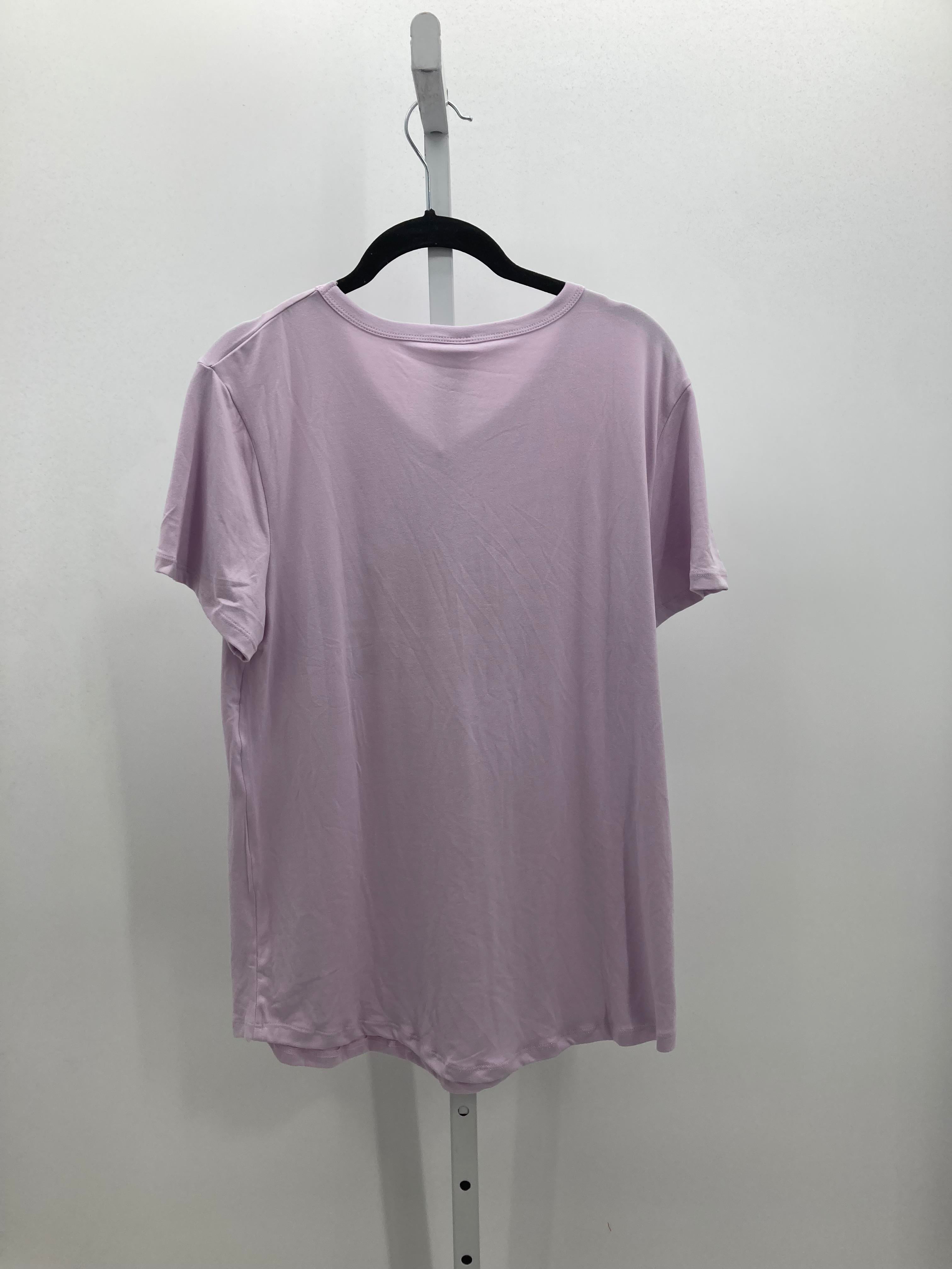 Mia & Tess Size Medium Misses Short Sleeve Shirt