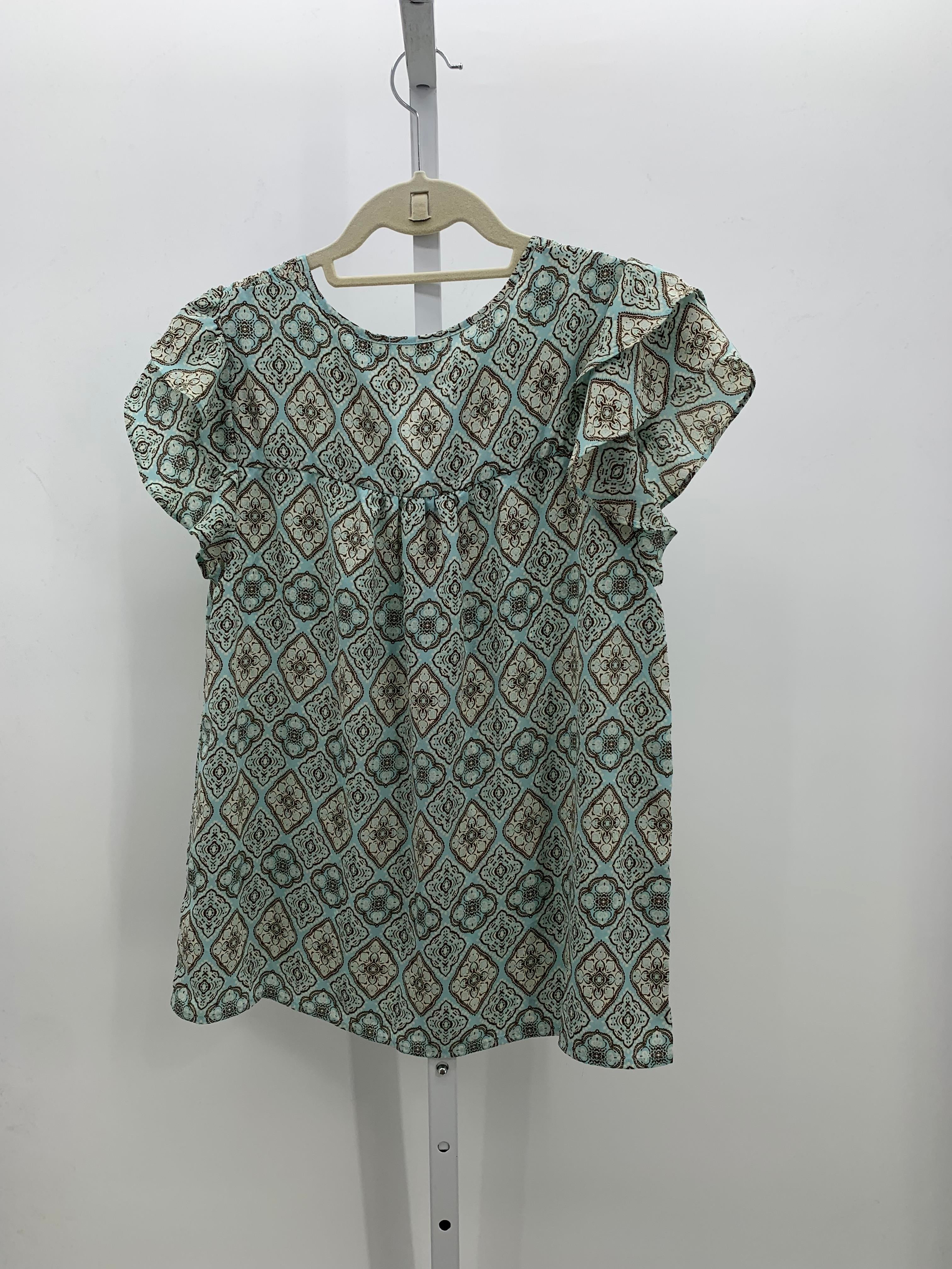 Pleione Size Medium Misses Short Sleeve Shirt