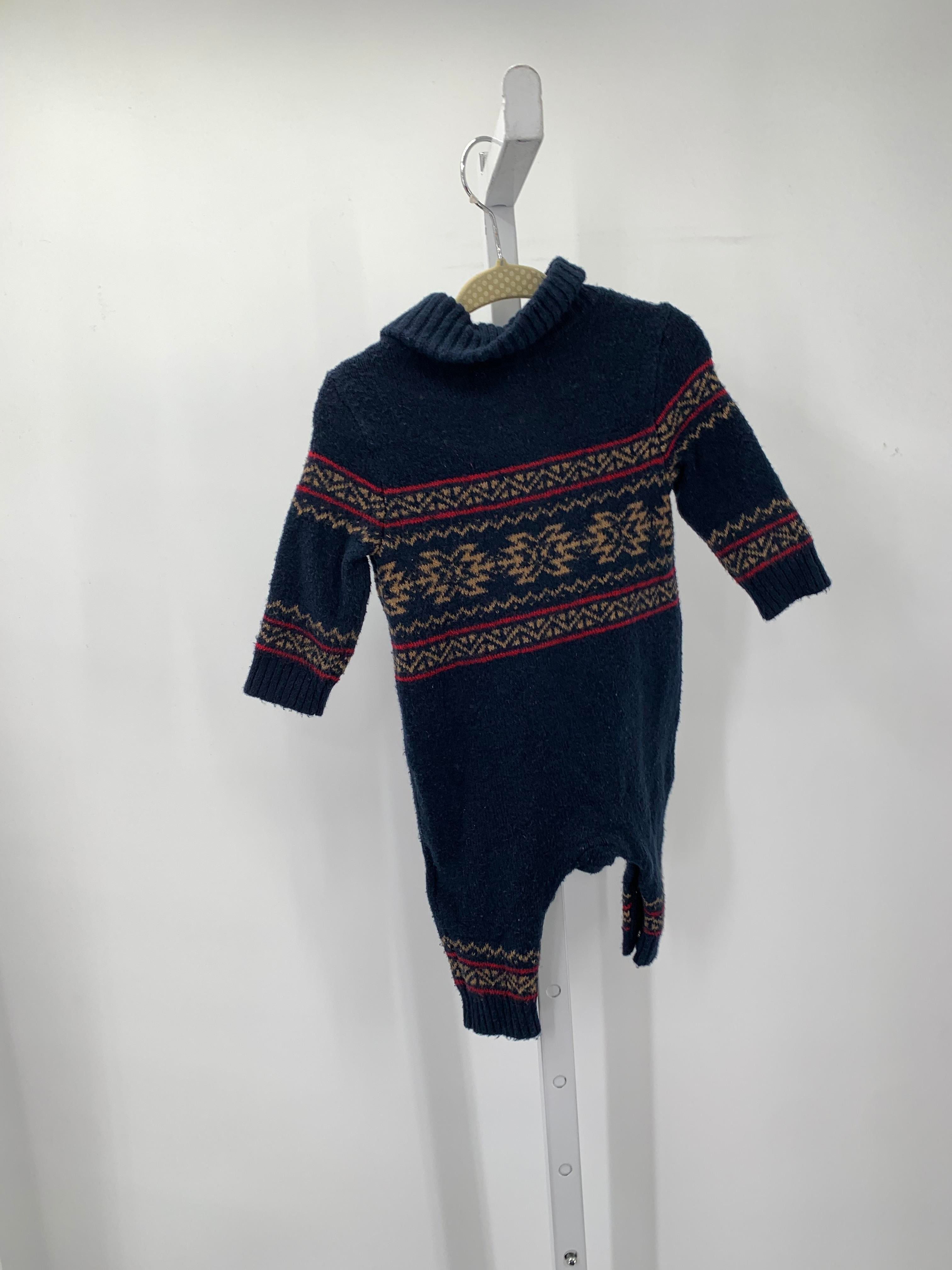 PATTERN SWEATER ROMPER