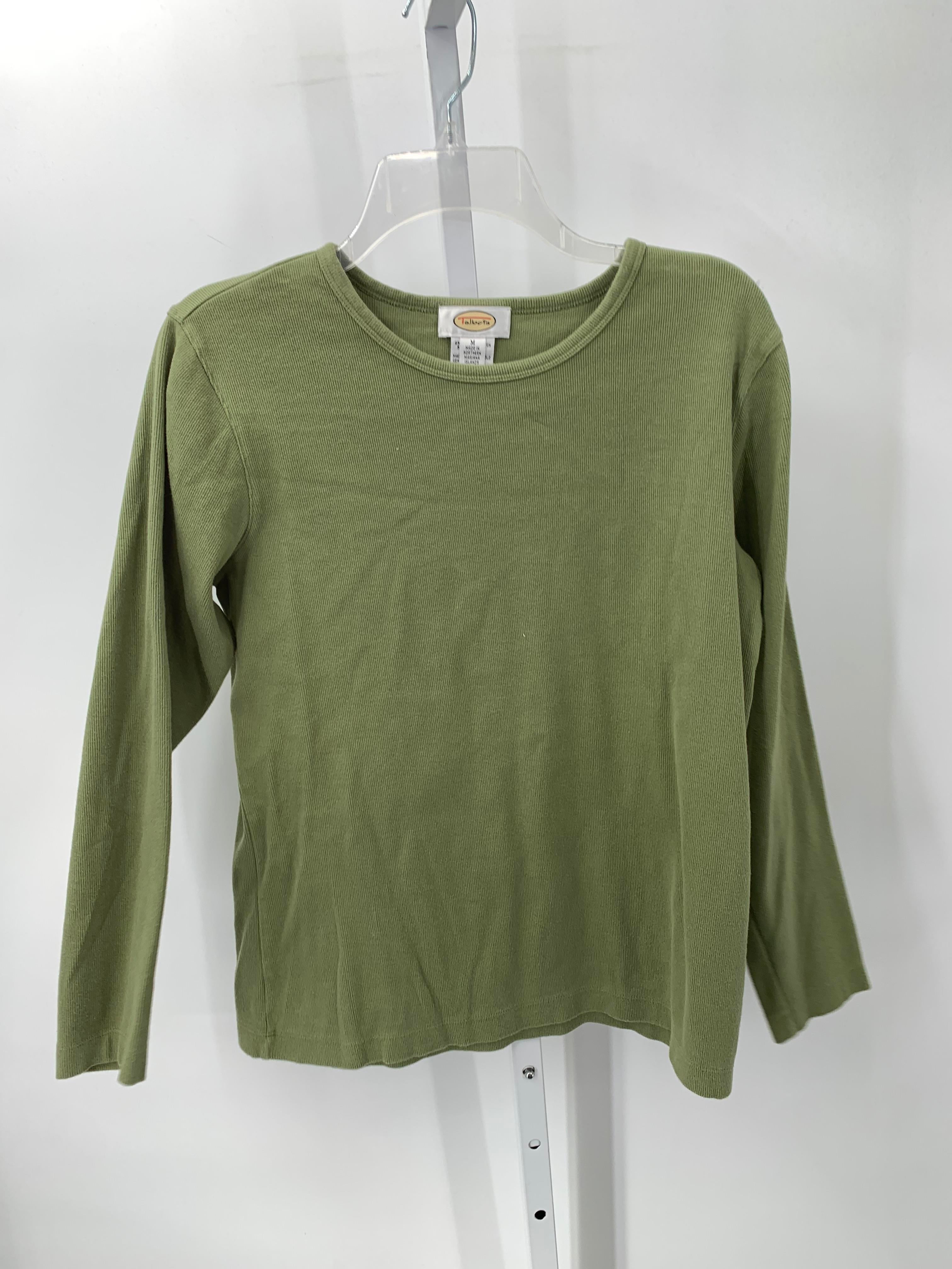 Talbots Size Medium Misses Long Sleeve Shirt