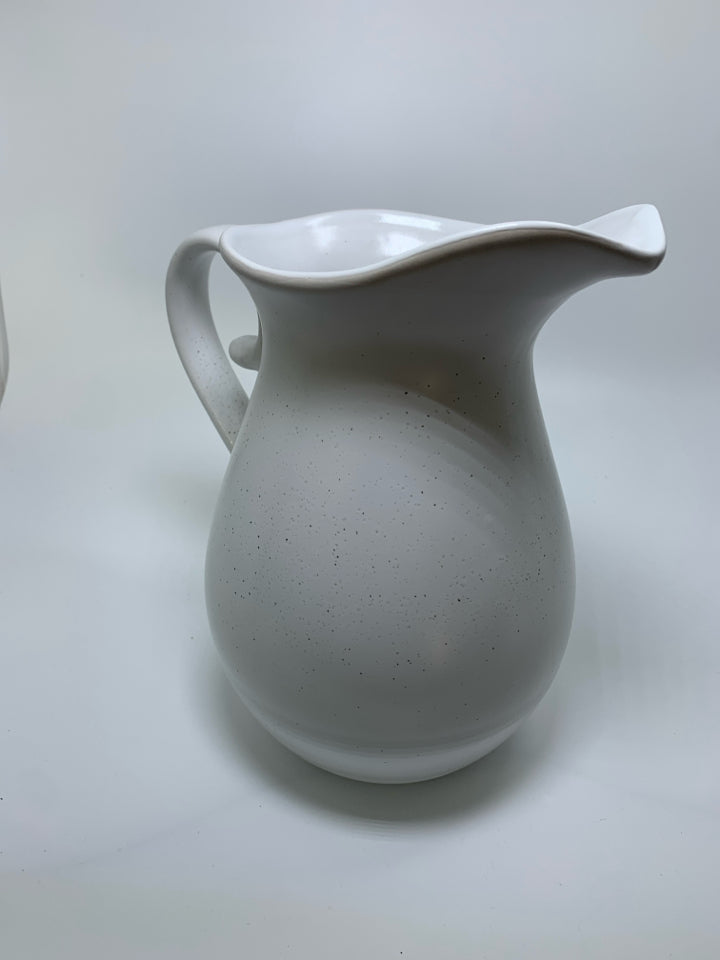 SPECTRUM SPECKLED PITCHER.
