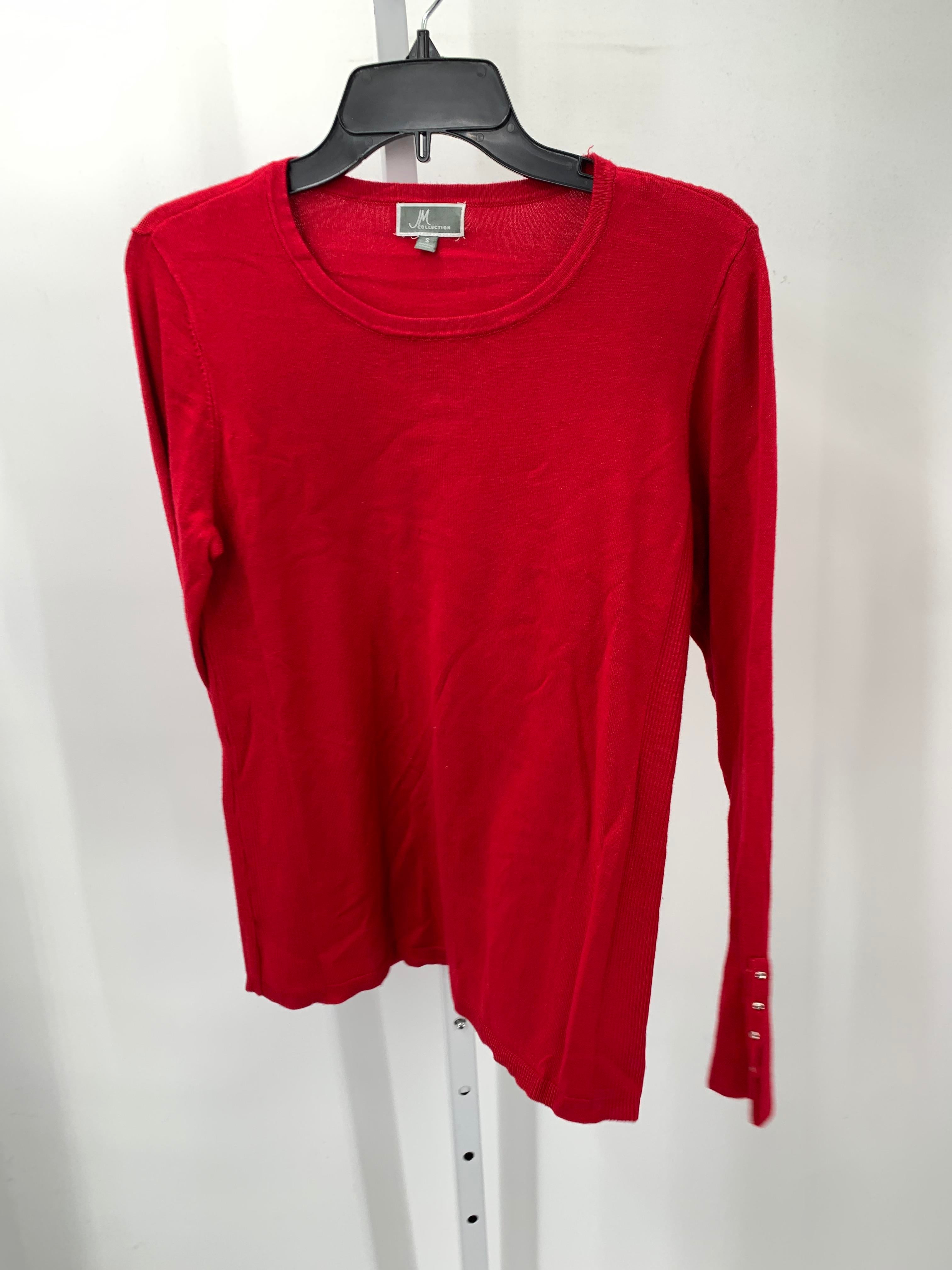 JM Collection Size Small Misses Long Sleeve Shirt