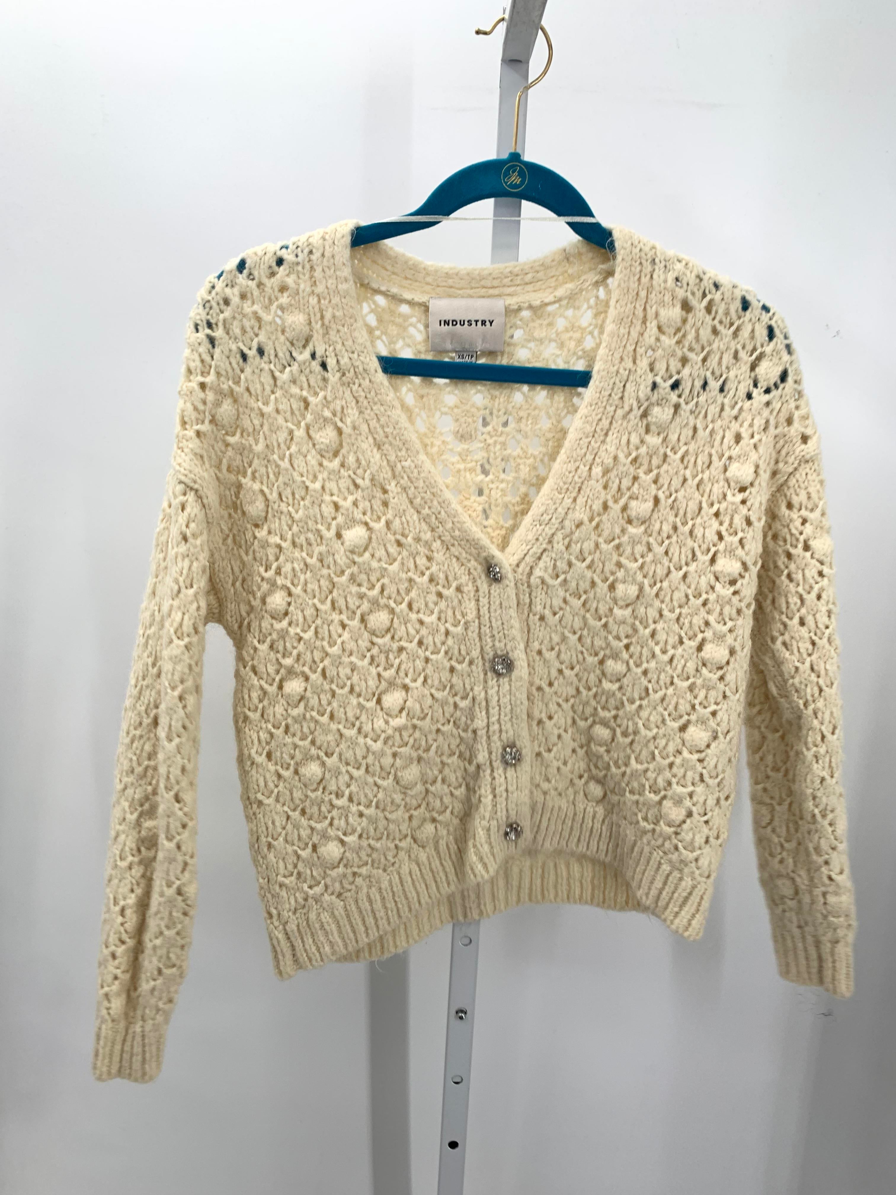 Size X Small Juniors Long Sleeve Sweater