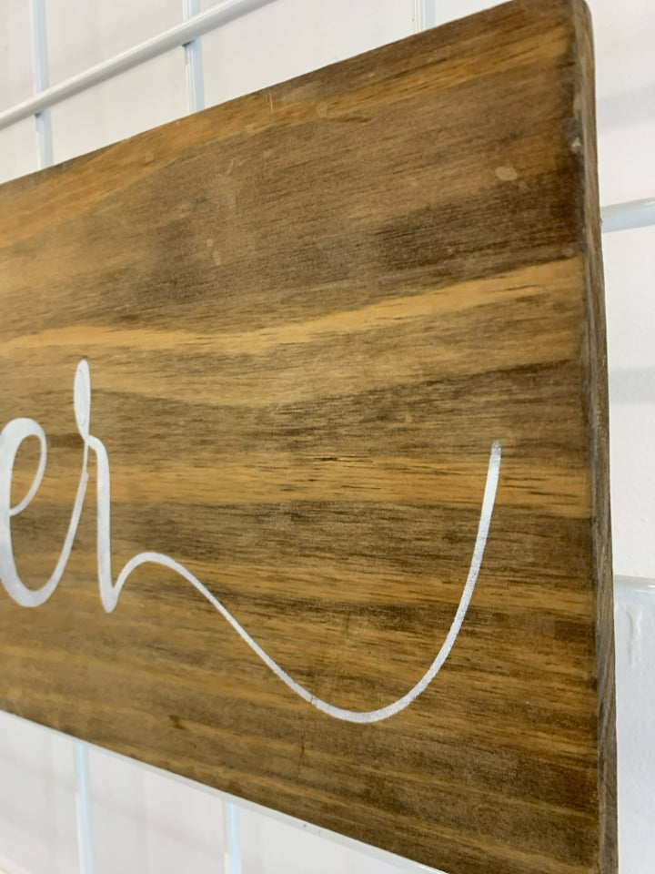 GATHER WOOD WALL-HANGING.