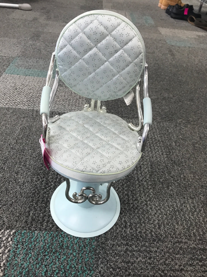 Our Generation Sitting Pretty Salon Chair Hair Styling