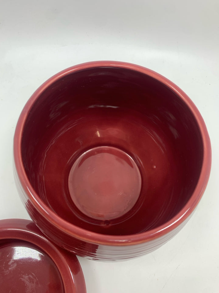 2PC RED CERAMIC DIP CHILLER.