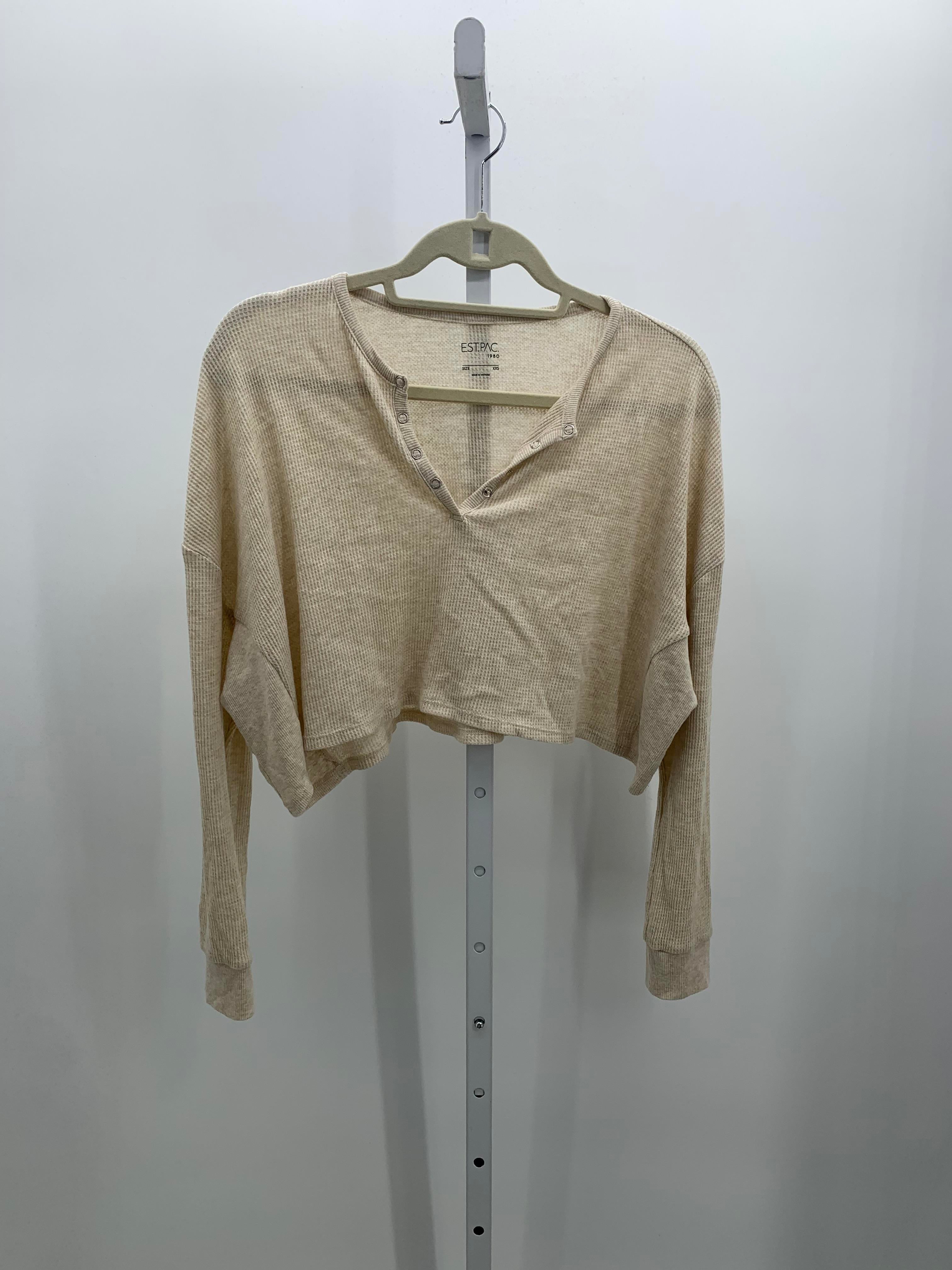 Size XXS Juniors Long Sleeve Shirt