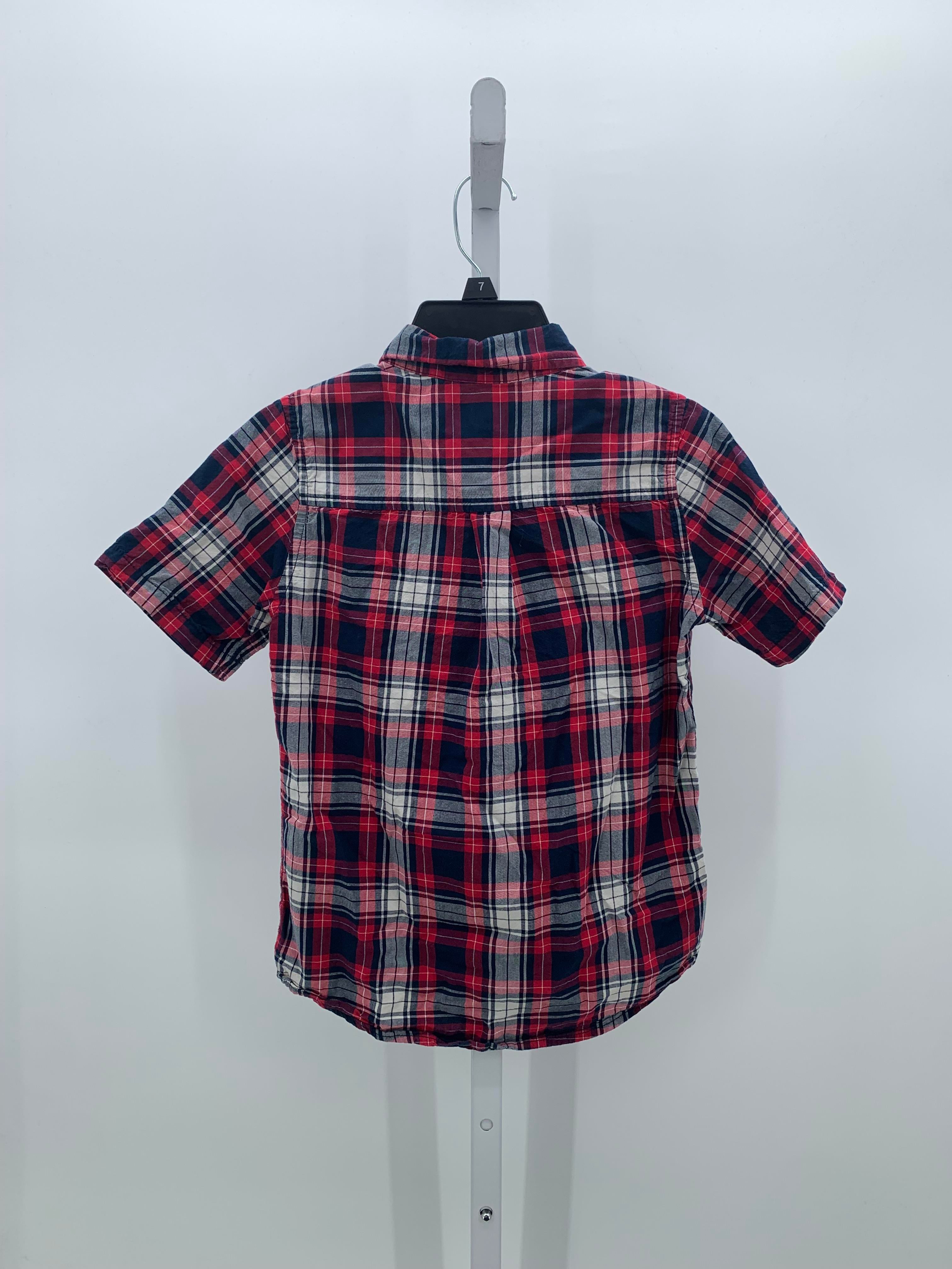 RED WHITE PLAID