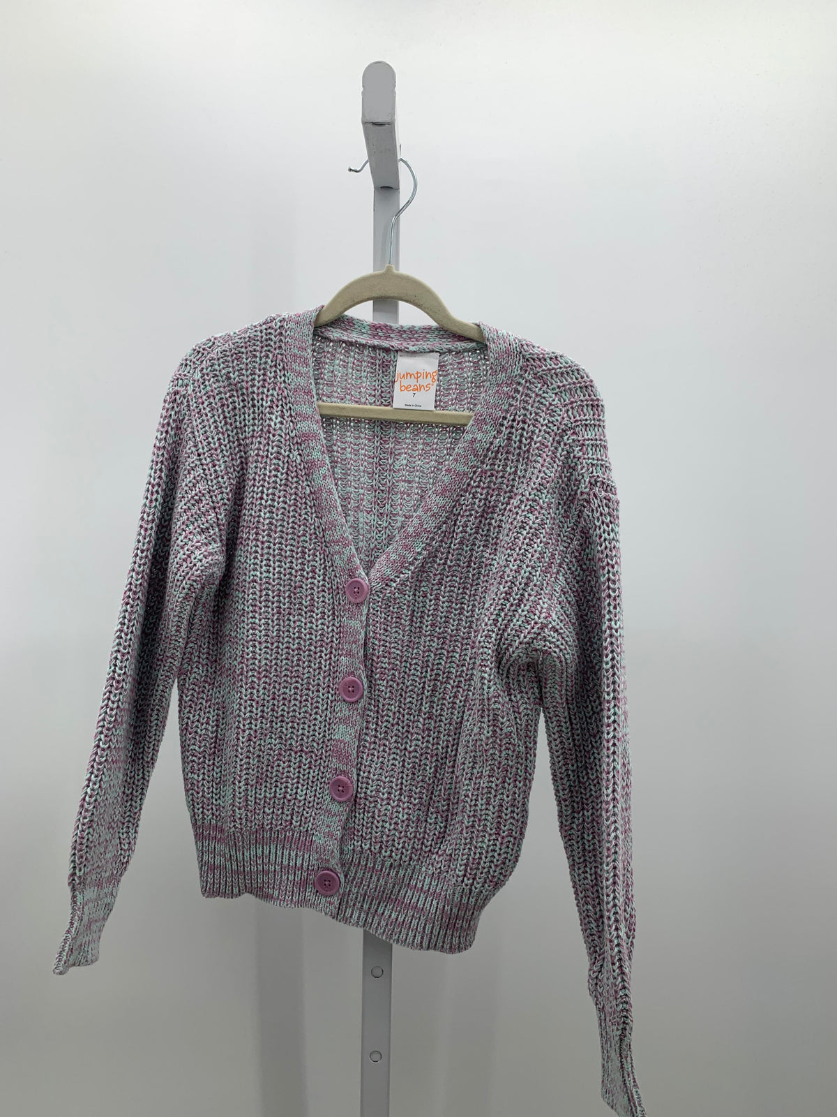 Jumping Beans Size 7 Girls Long Sleeve Sweater