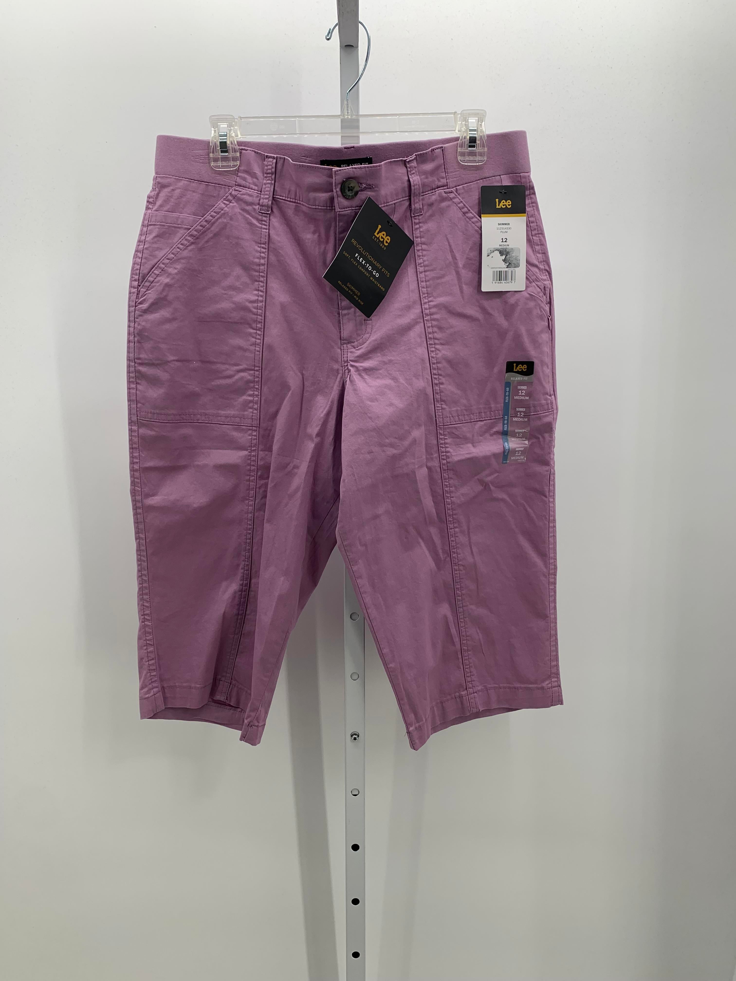 Lee Size 12 Misses Capri Pants