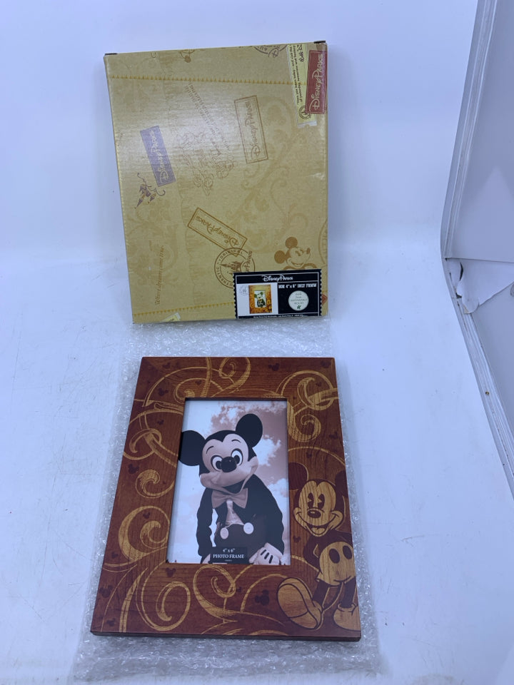 NIB BROWN MICKEY FRAME.